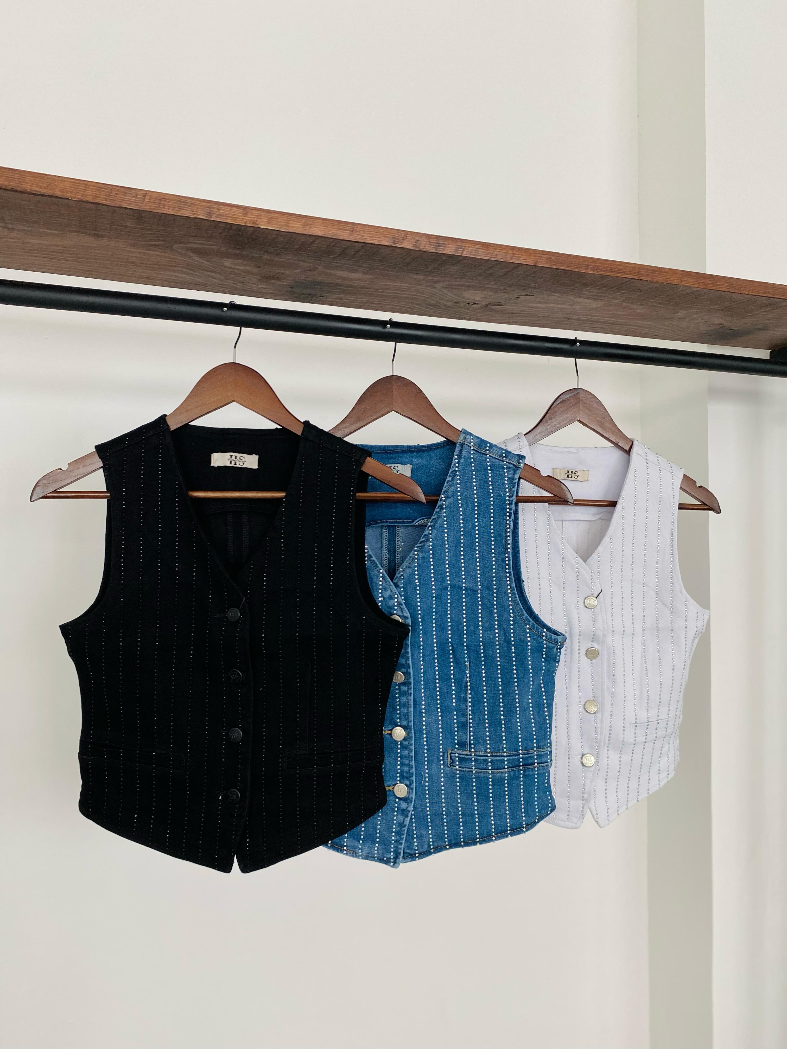 Denim vest