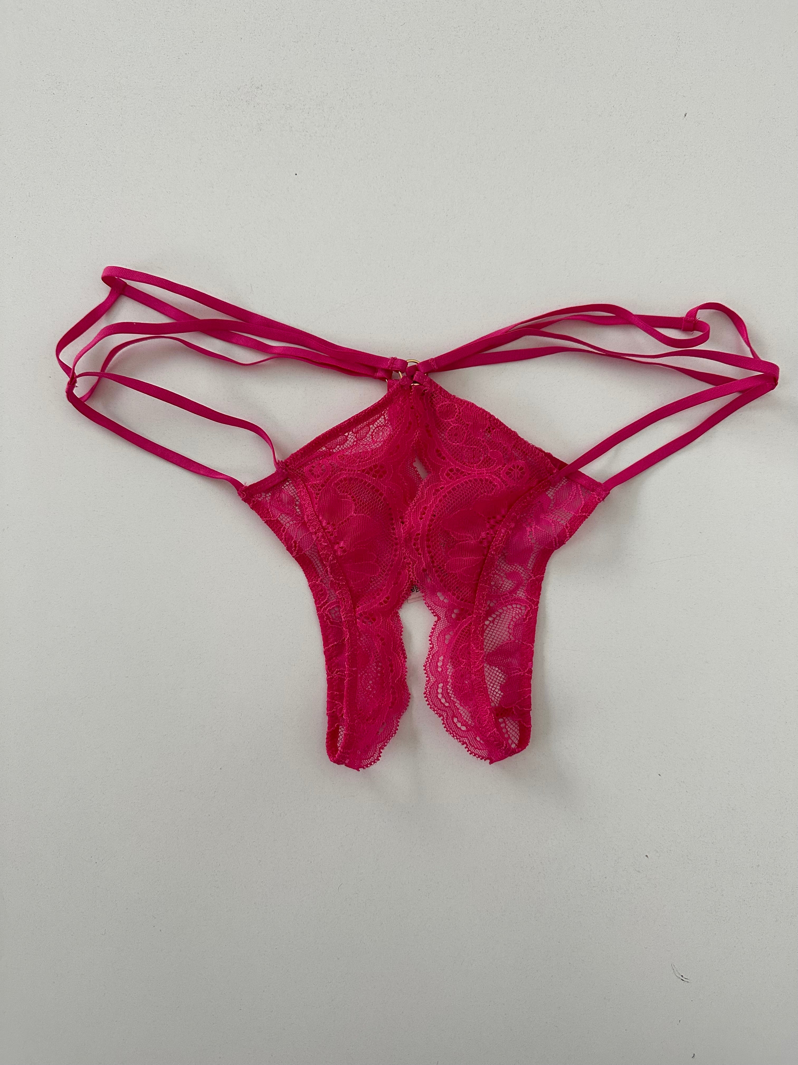 Tanga abierta c/encaje