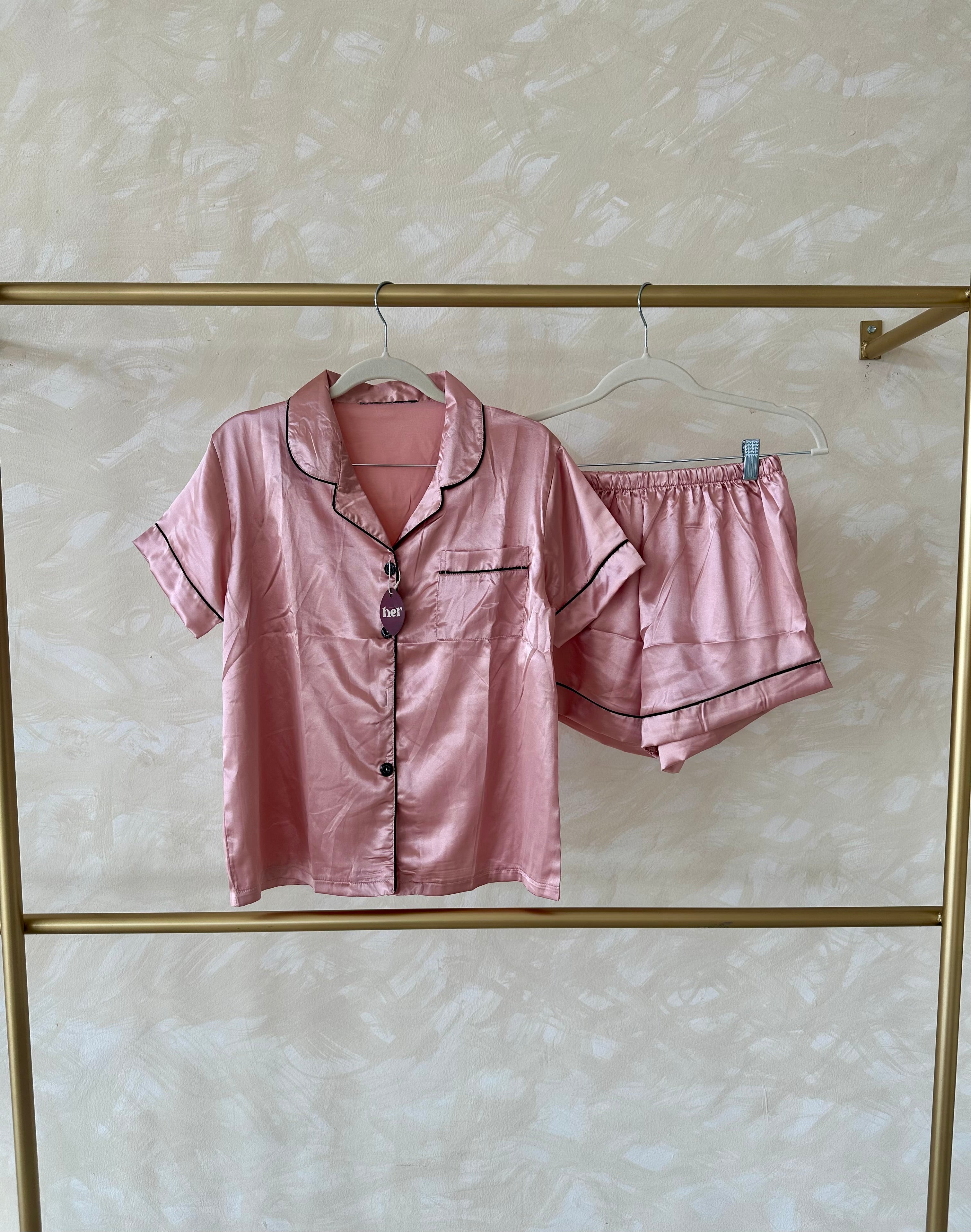 Pijama satinada