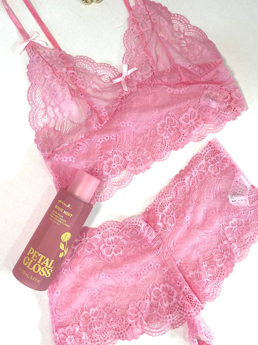 Set panti+blusita rosa pastel