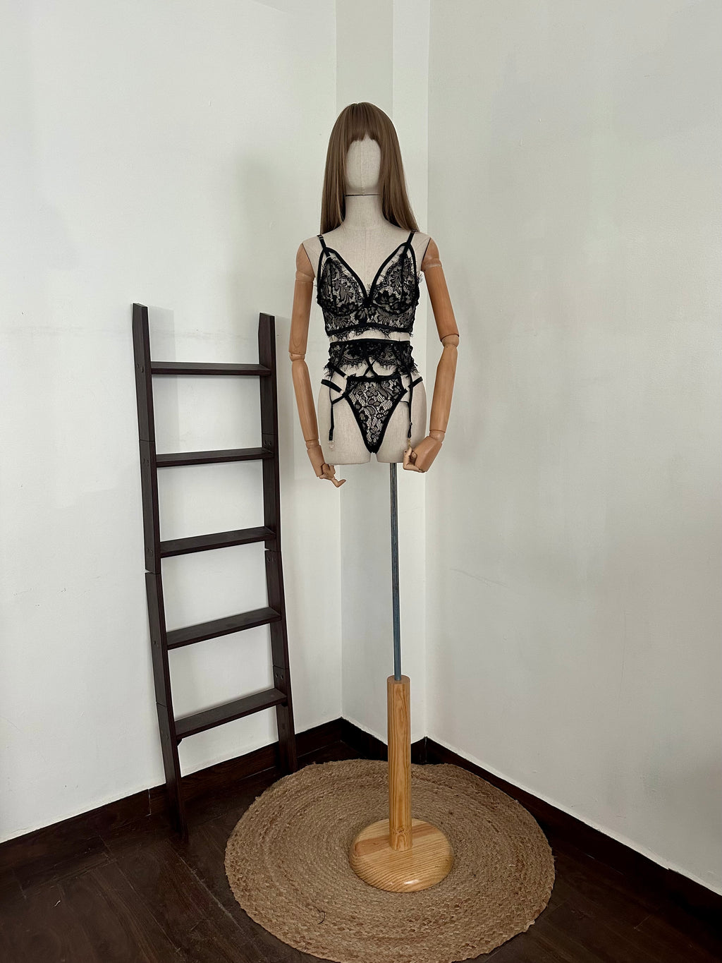 Set mesh de encaje