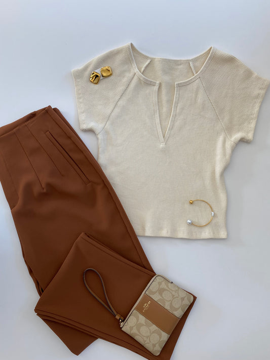 Blusa beige