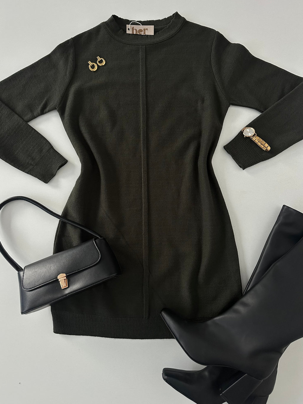 Vestido tejido