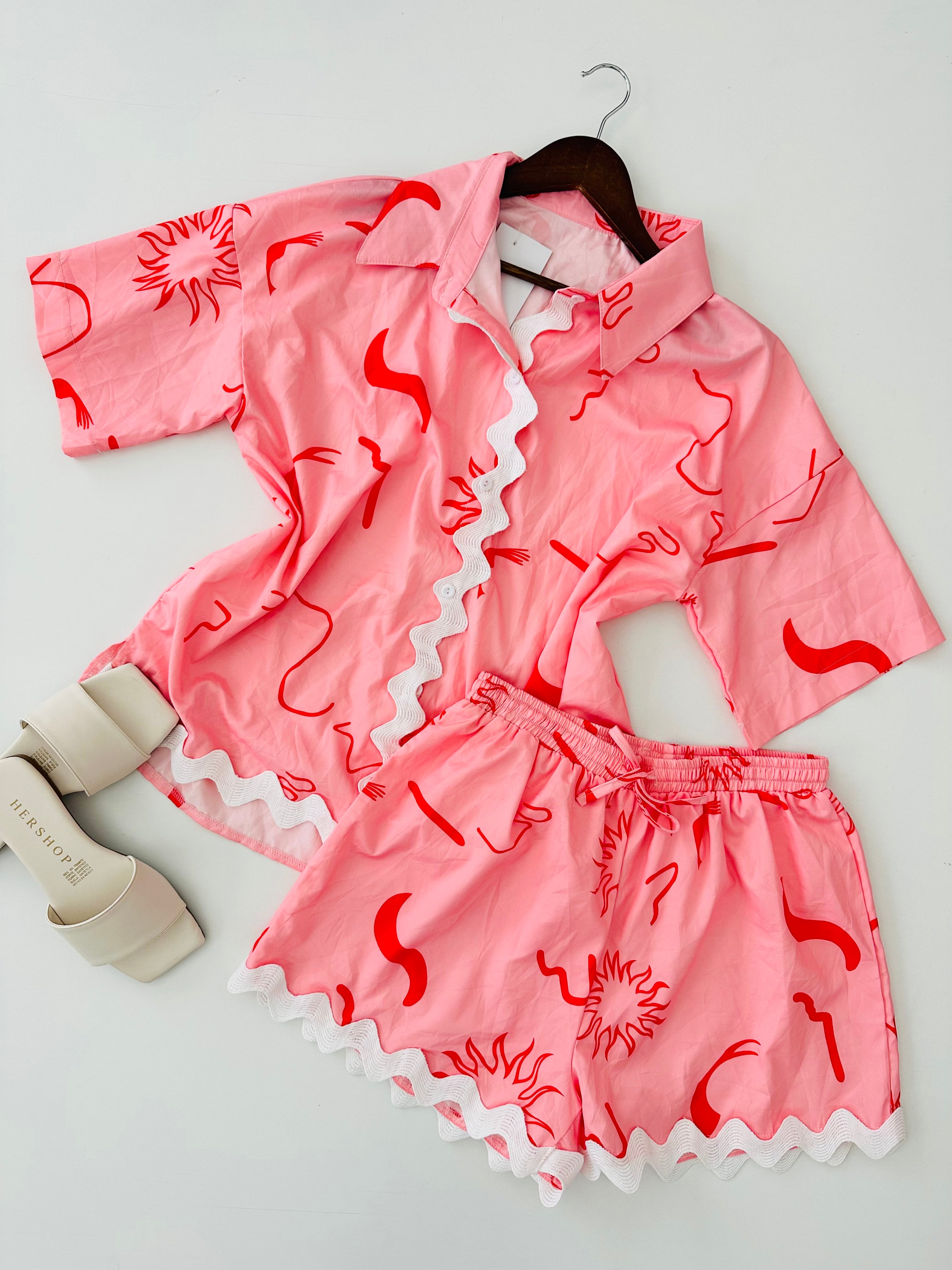 Conjunto estampado