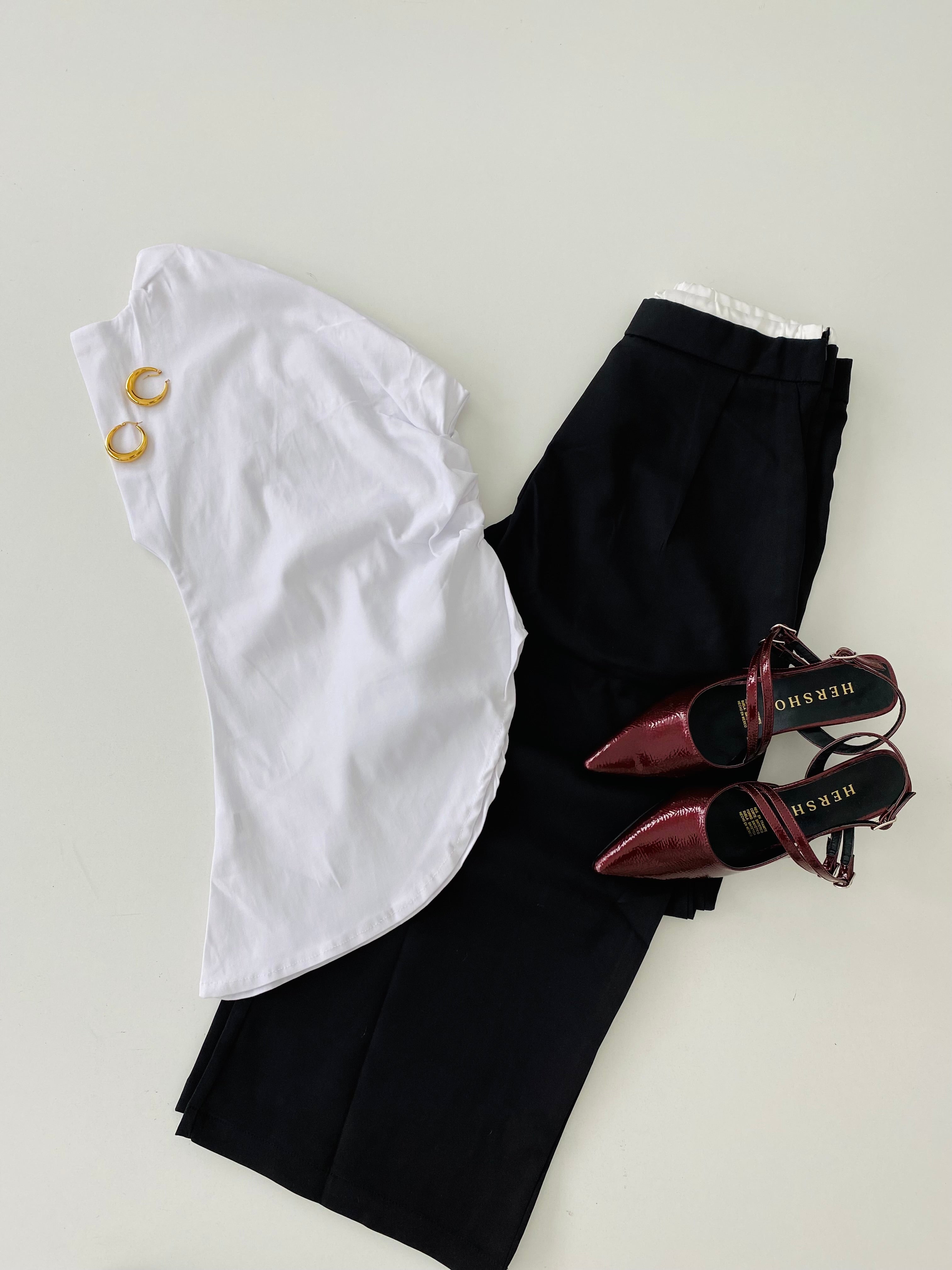 Blusa asimétrica