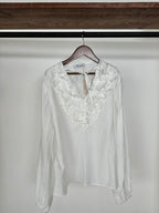 Blusa boho con olanes
