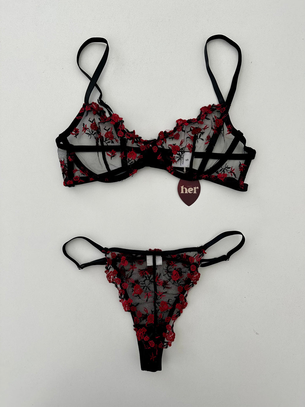 Set mesh c/bordado