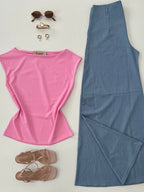 Blusa sin mangas