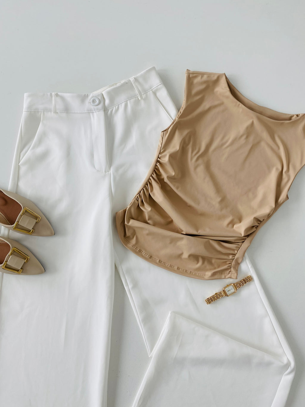 Blusas con pliegues