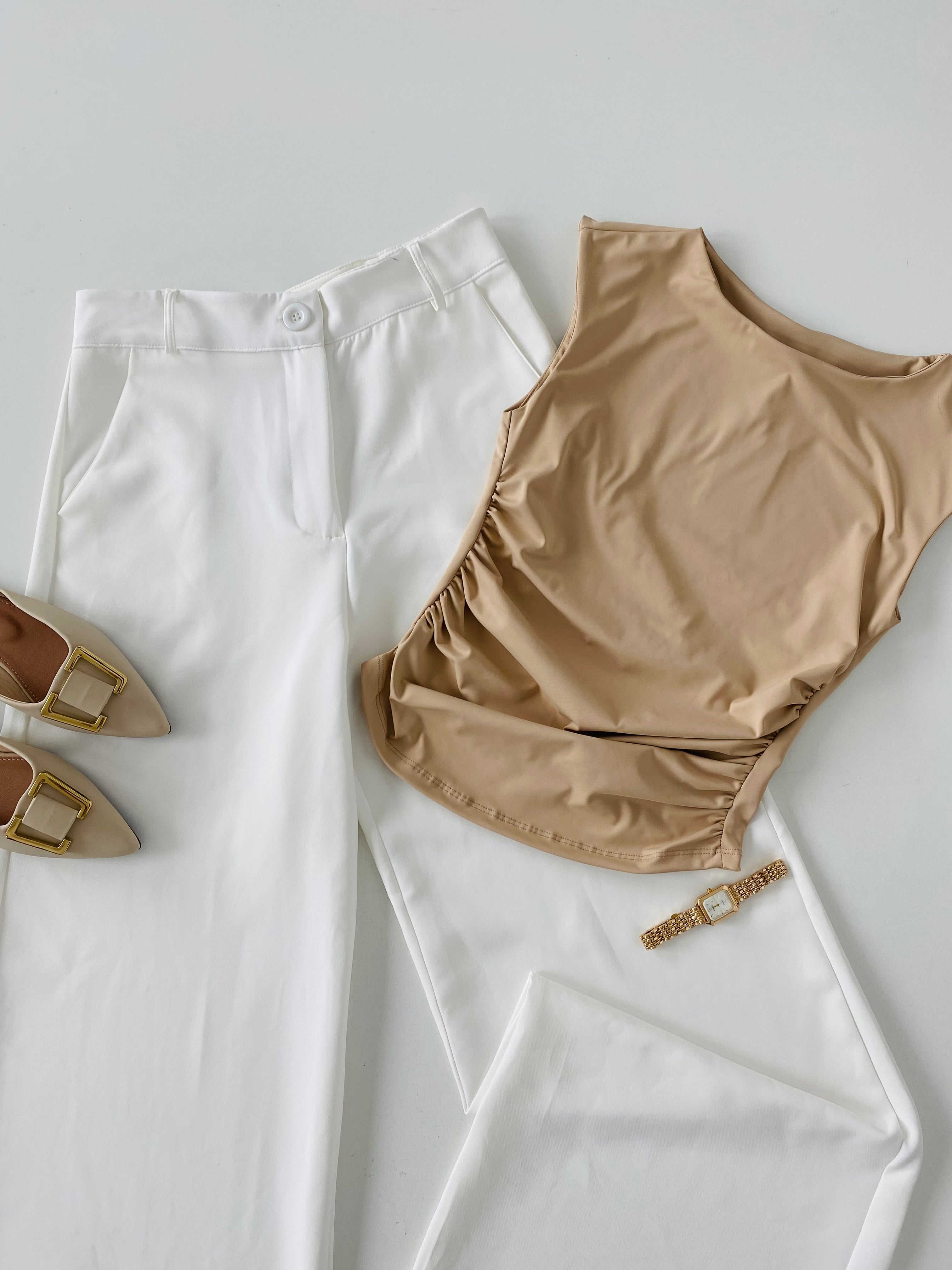 Blusas con pliegues