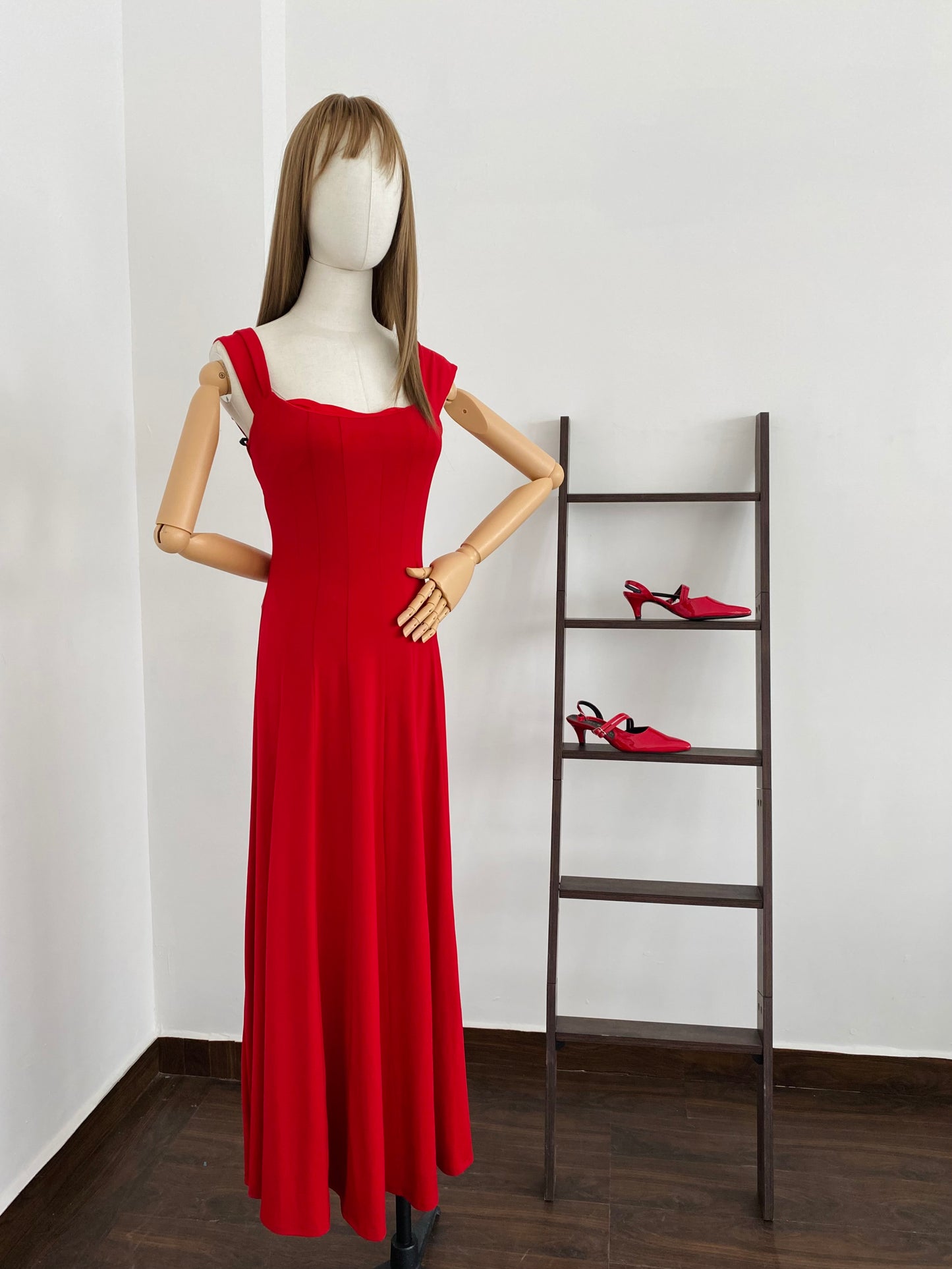 Red dress