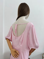 Baby pink dress