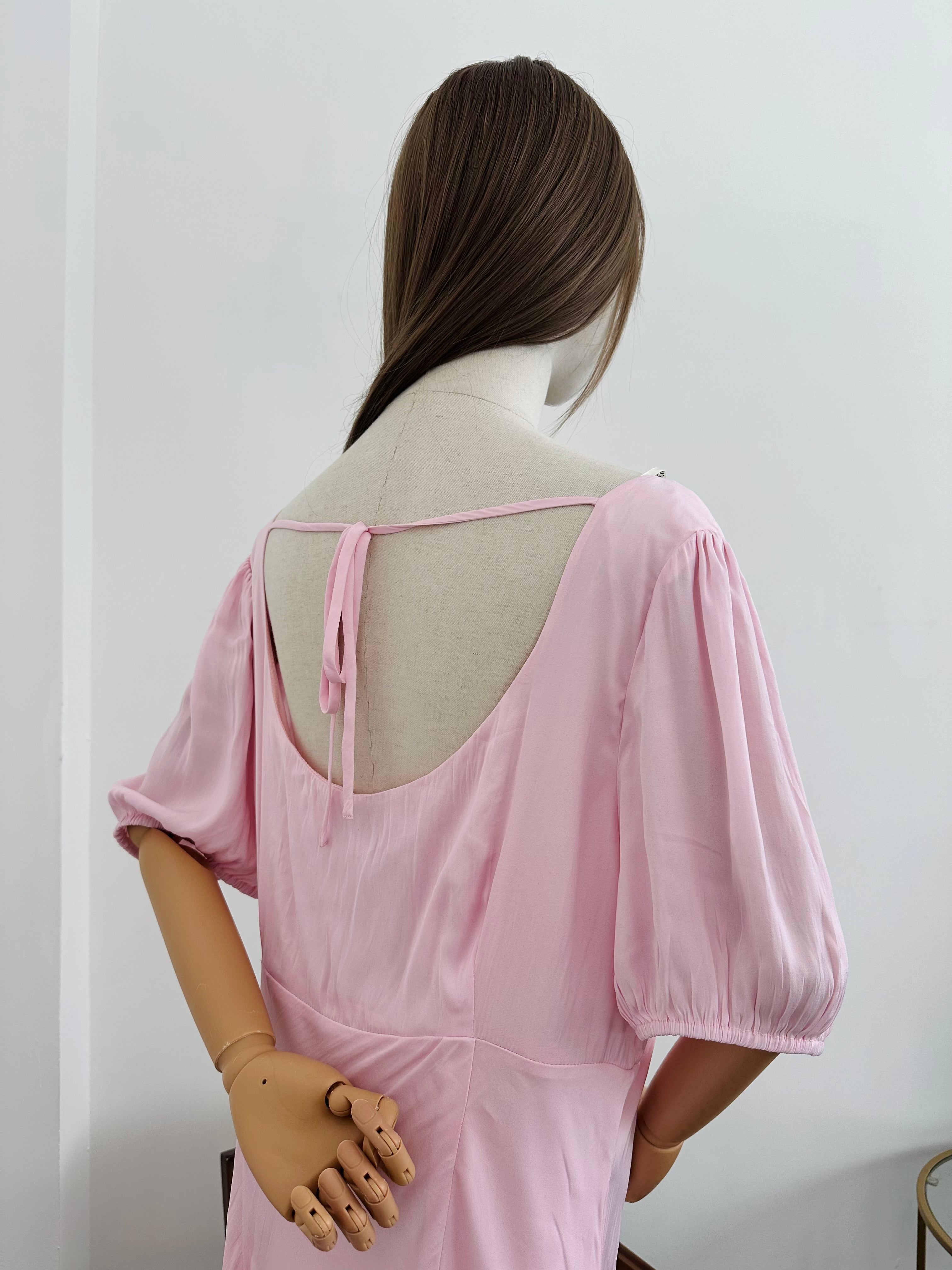 Baby pink dress