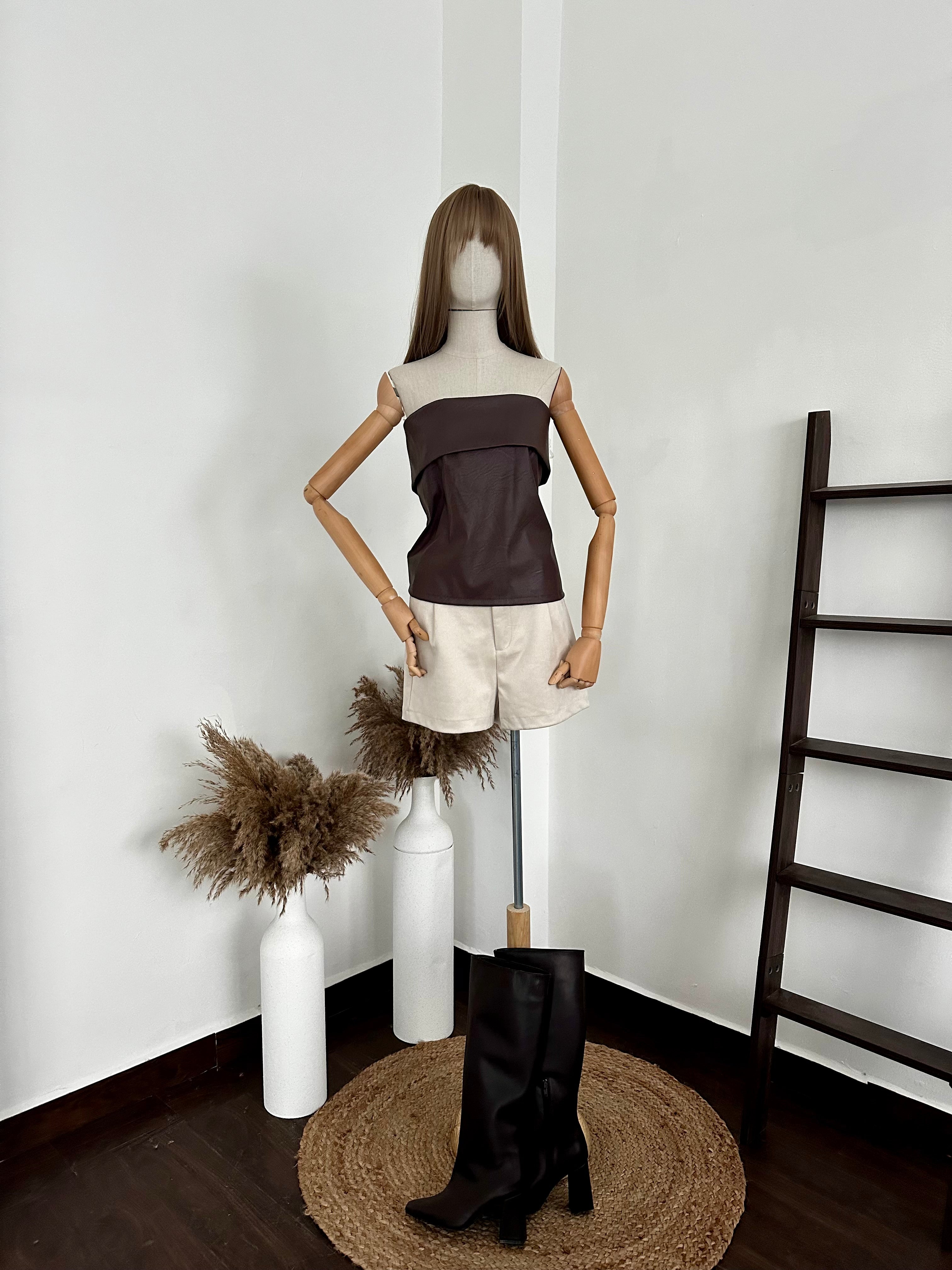Strapless vinipiel