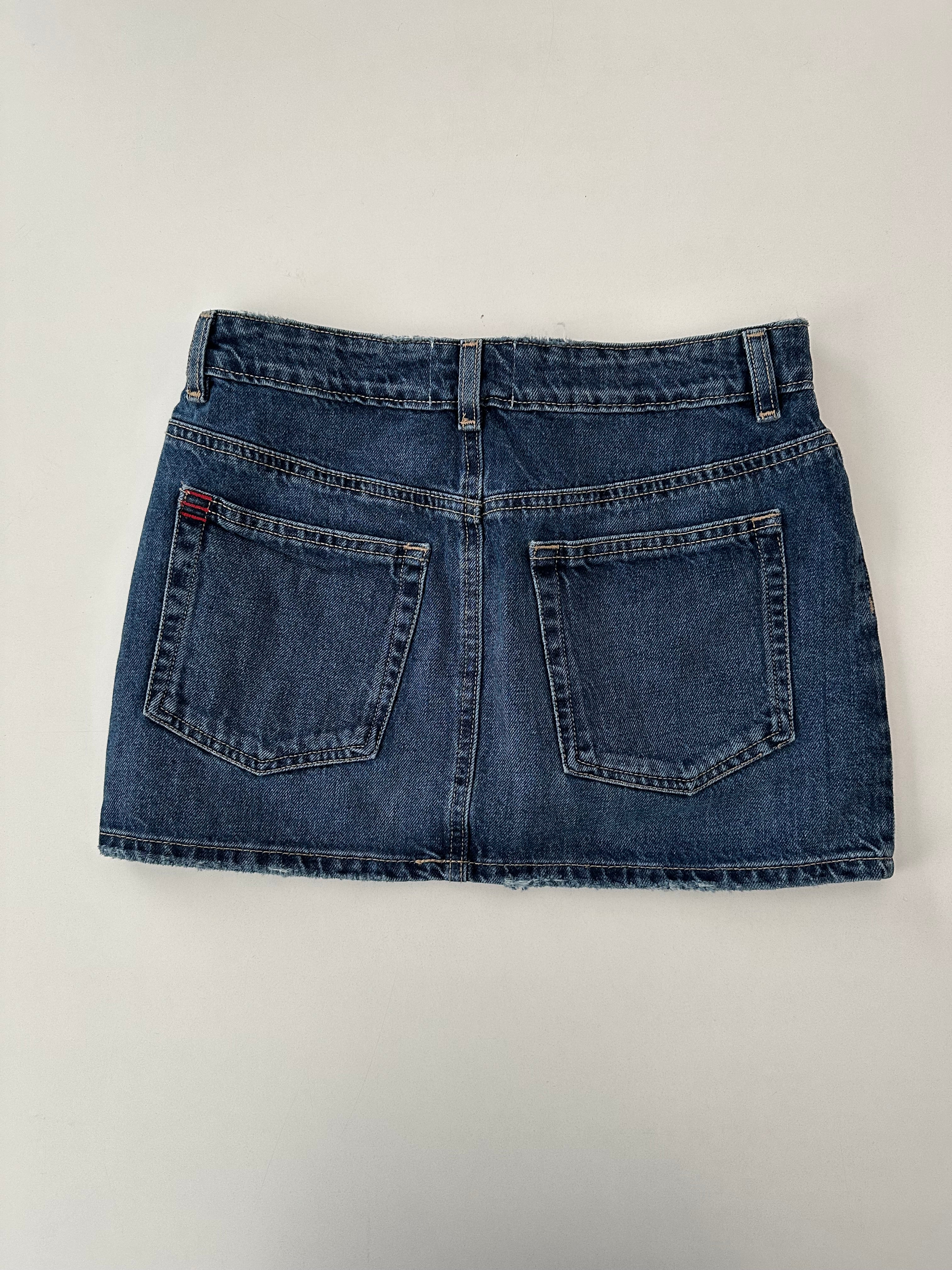 Falda denim