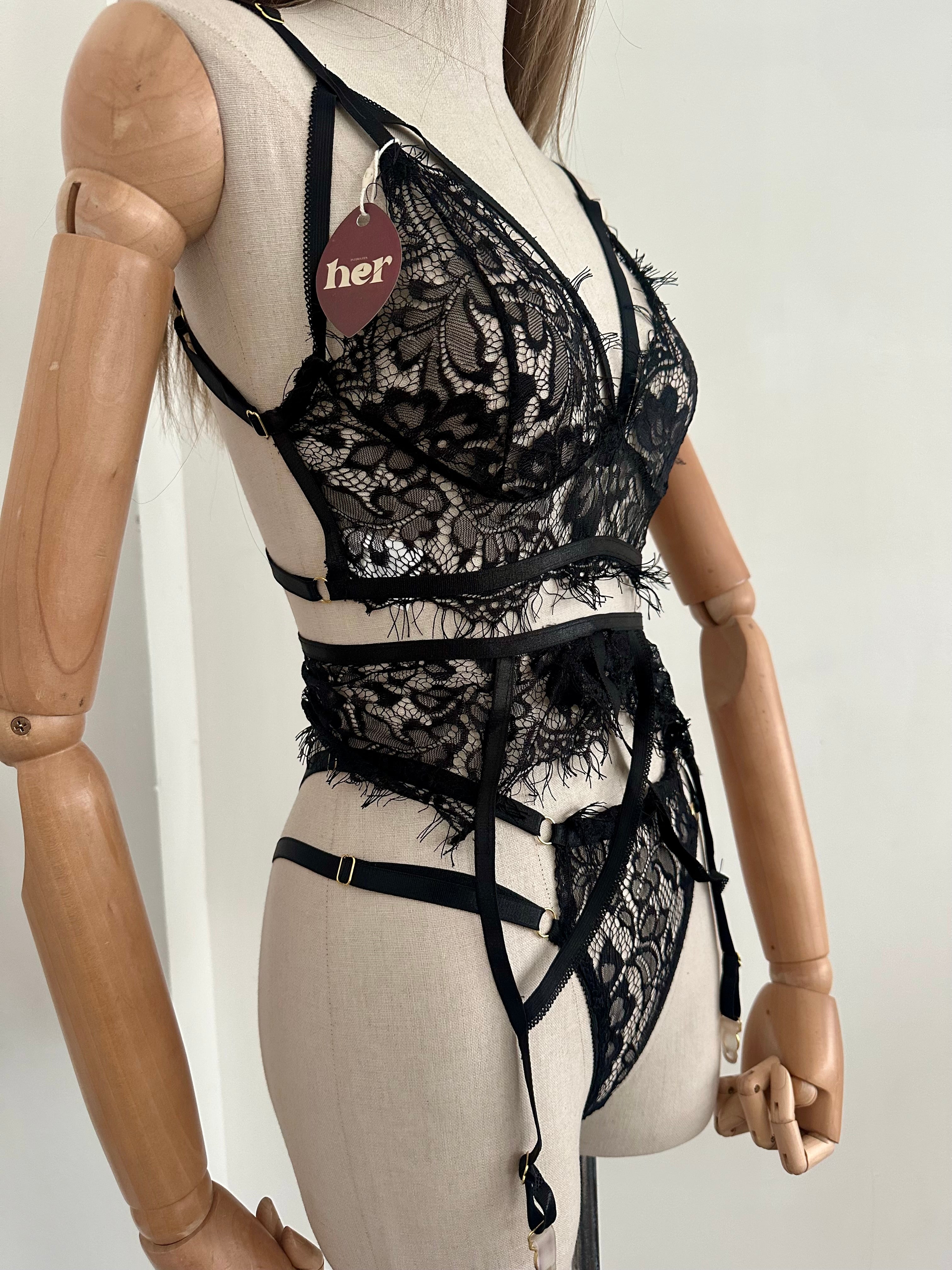 Set mesh de encaje