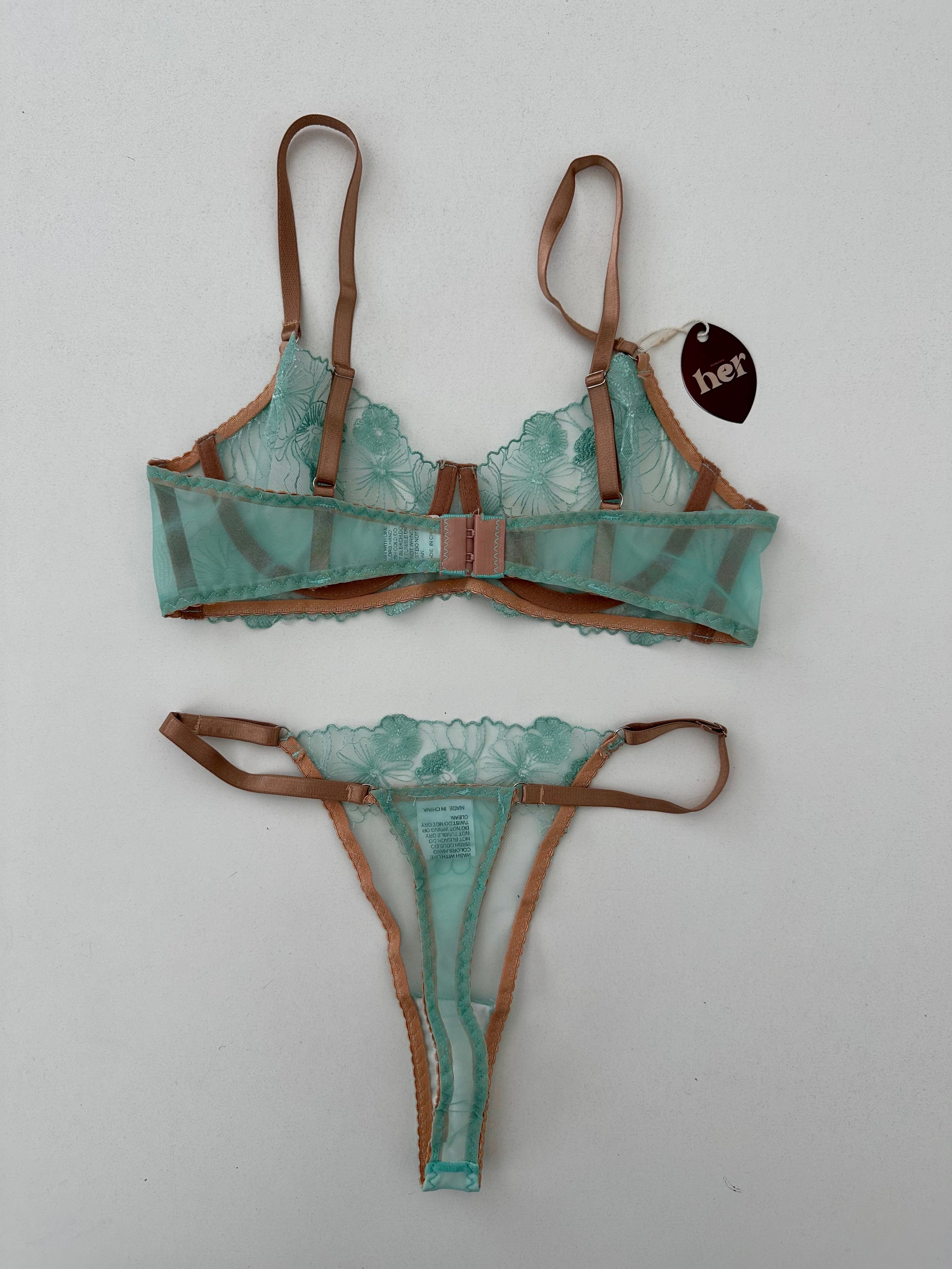 Set mesh c/encaje