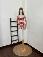 Set mesh c/bordado