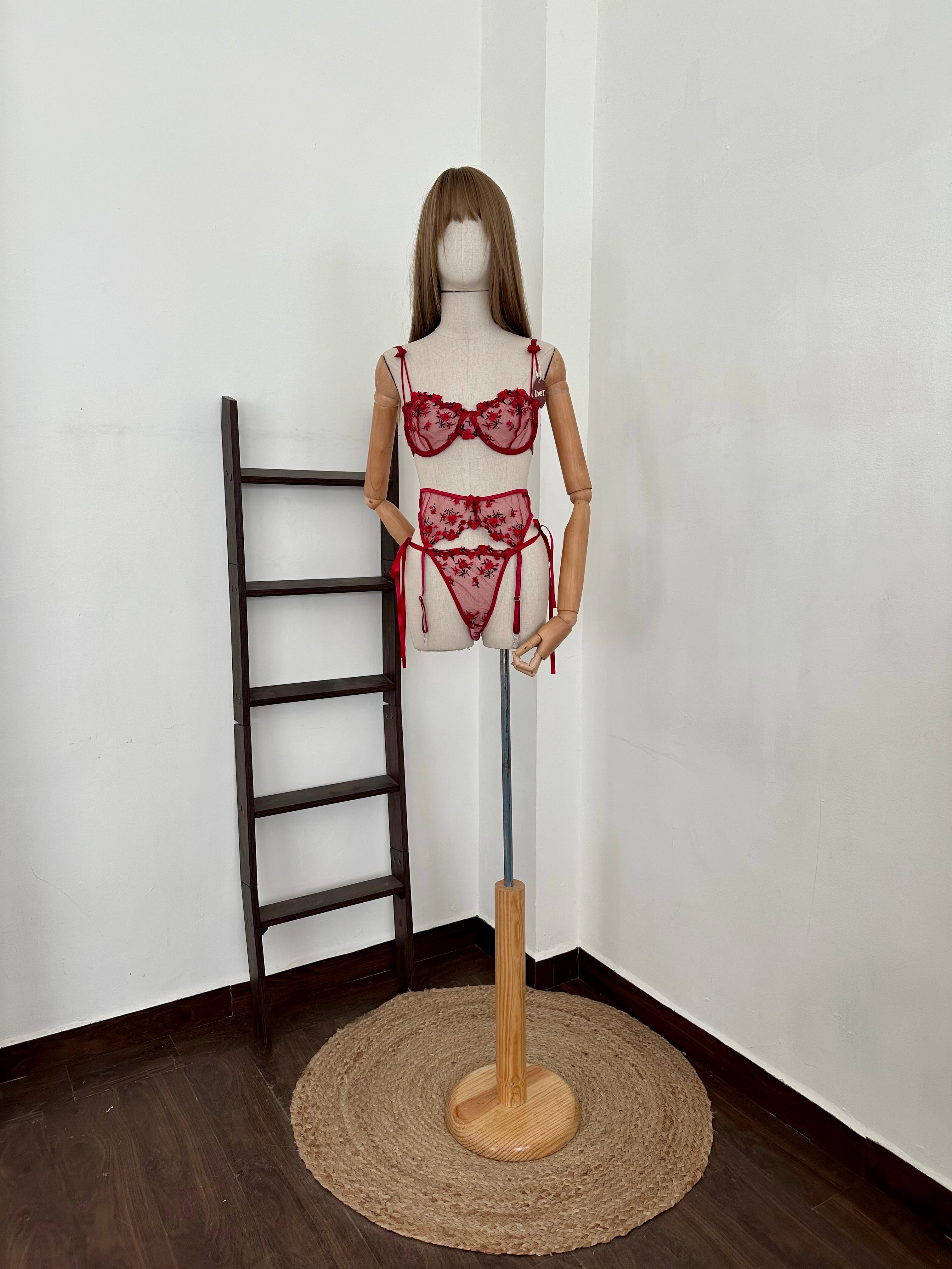 Set mesh c/bordado
