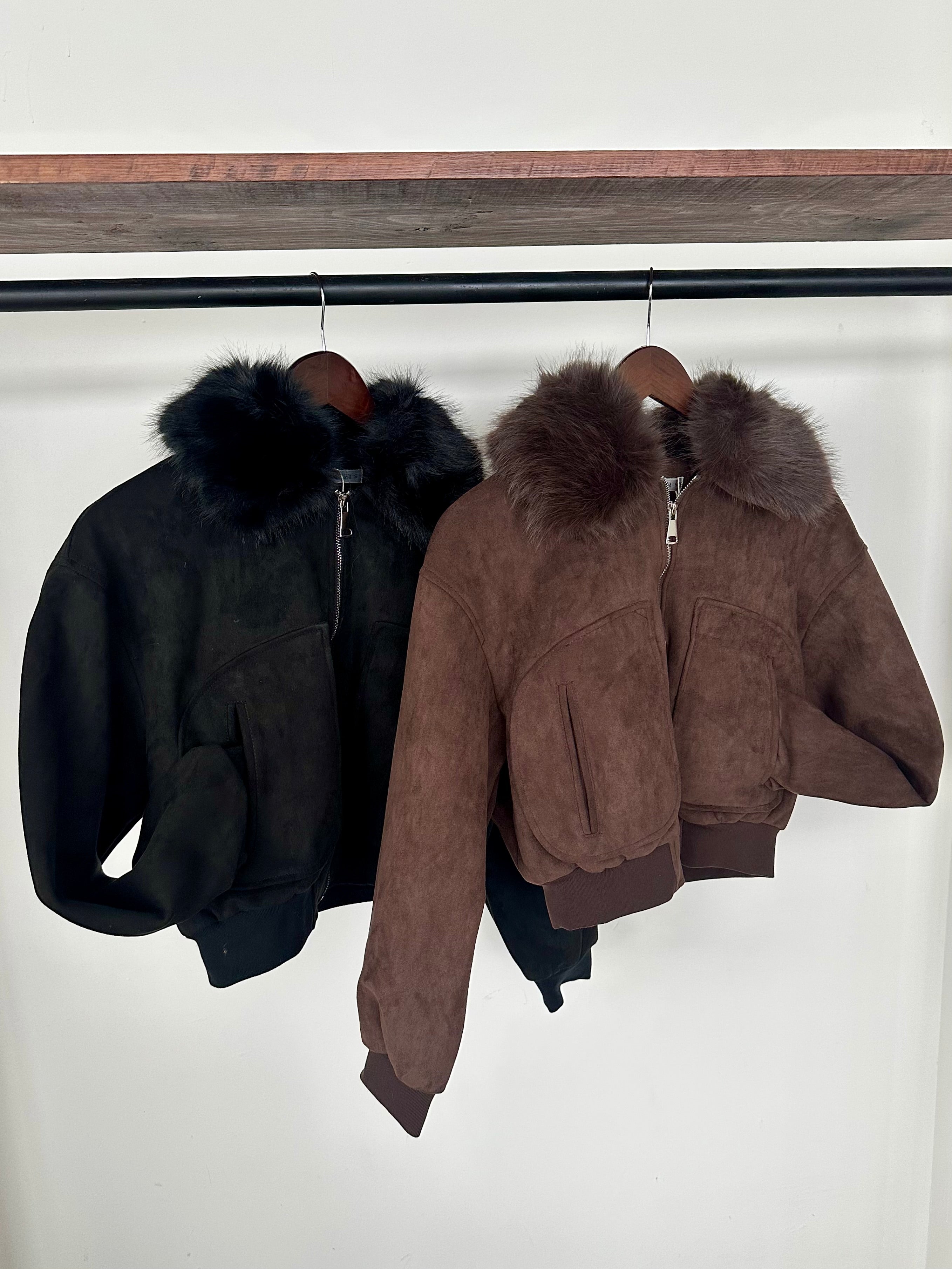 Chamarra gamuza c/peluche