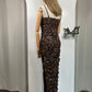 Vestido leopardo