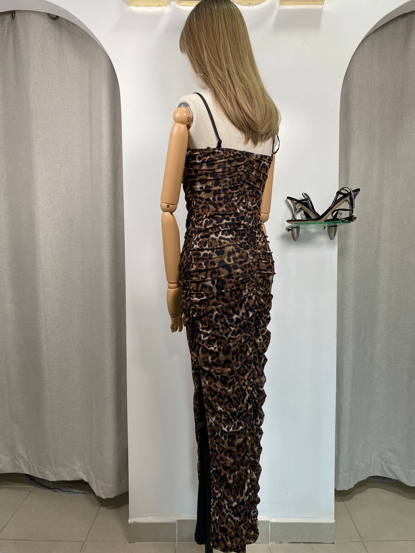 Vestido leopardo