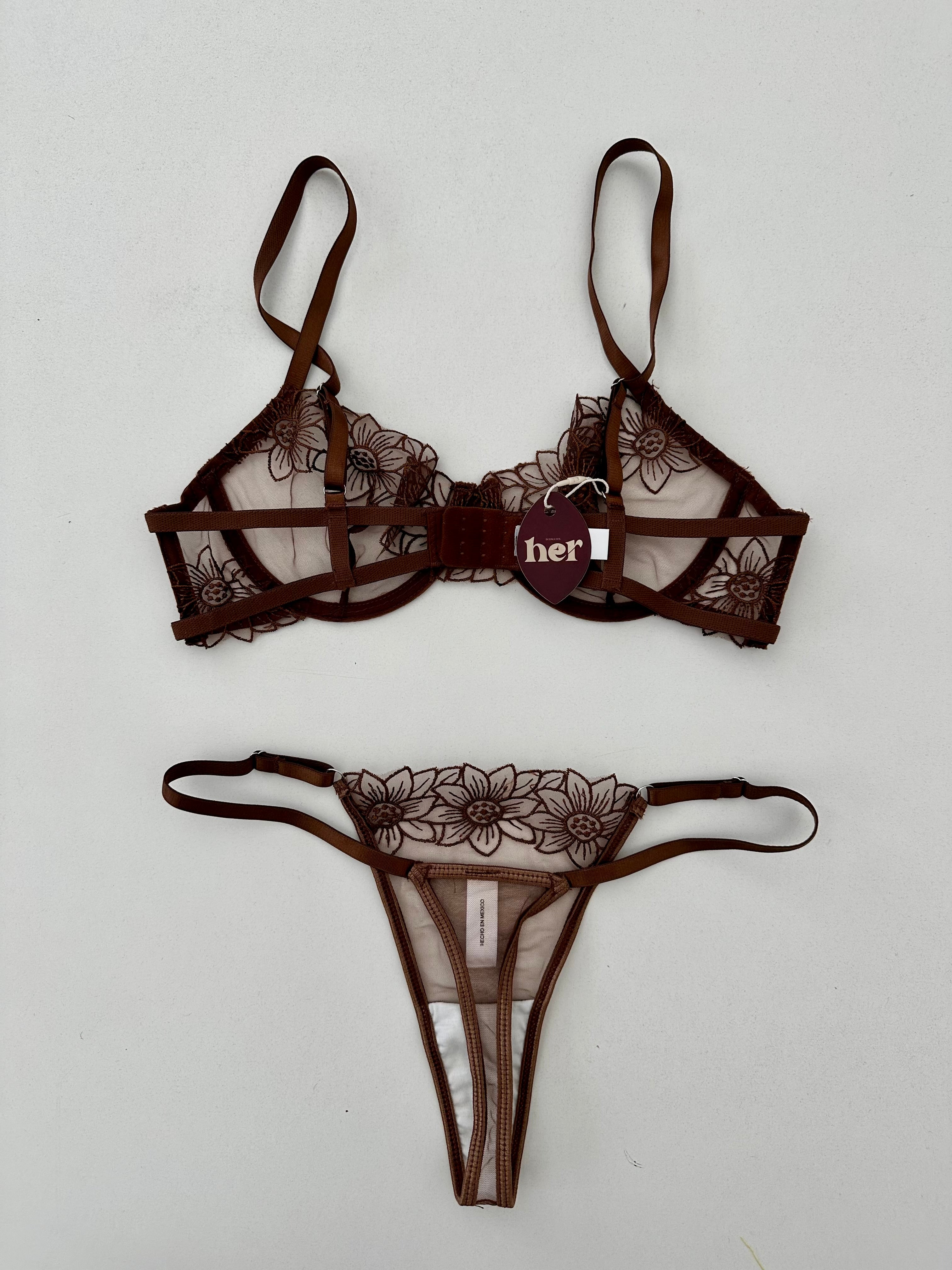 Set mesh c/encaje