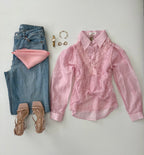 Camisa c/ chaleco desmontable