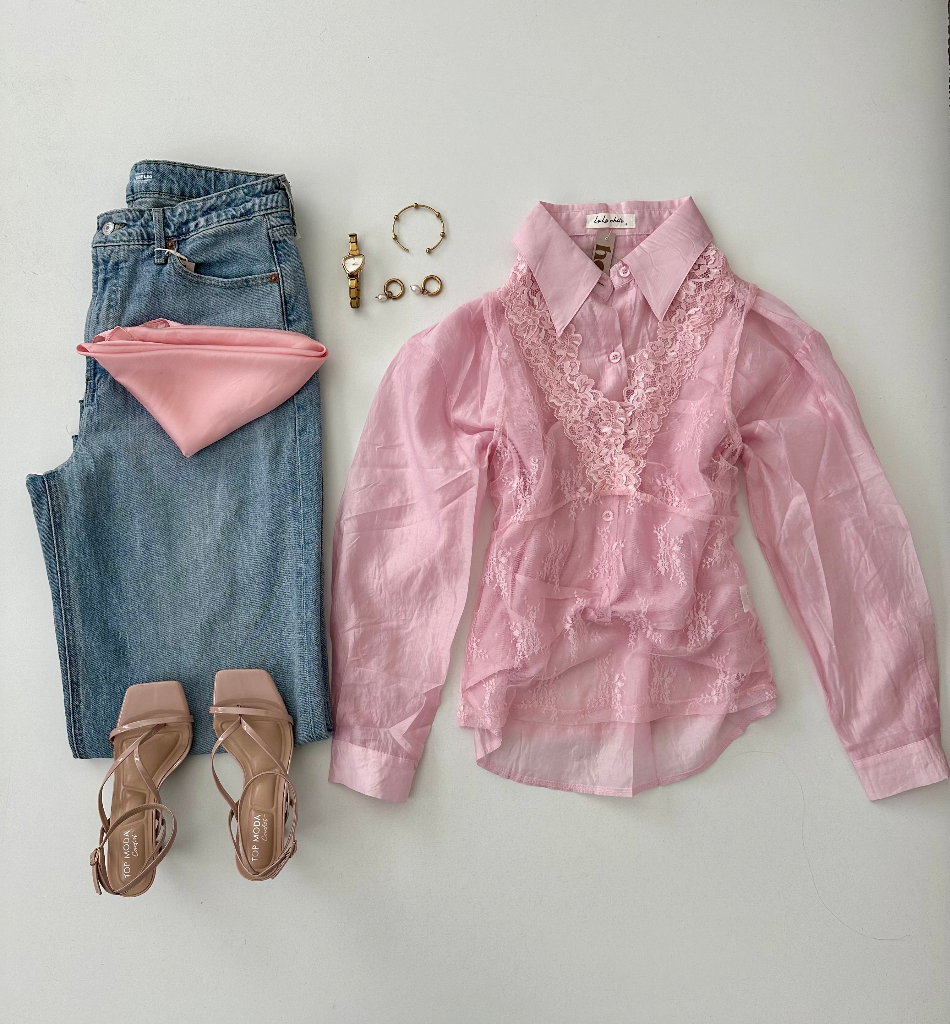 Camisa c/ chaleco desmontable