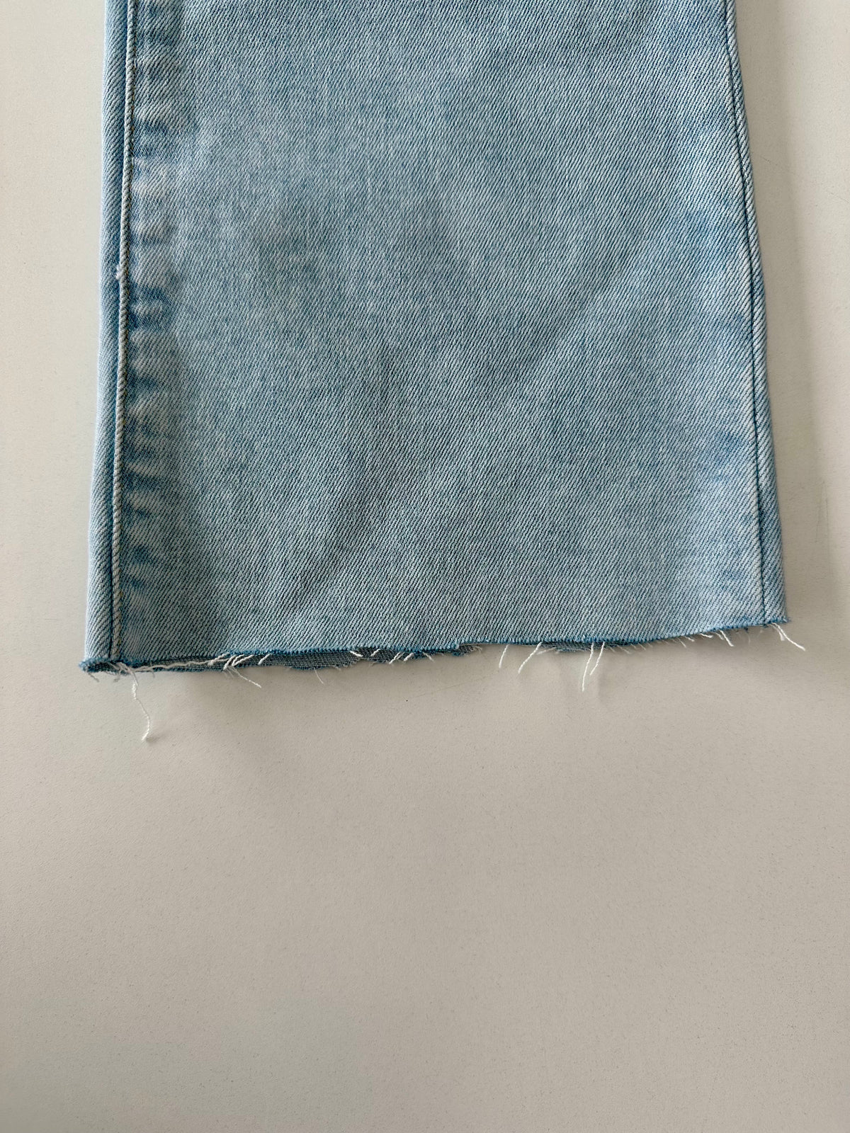 Jean Raw Hem