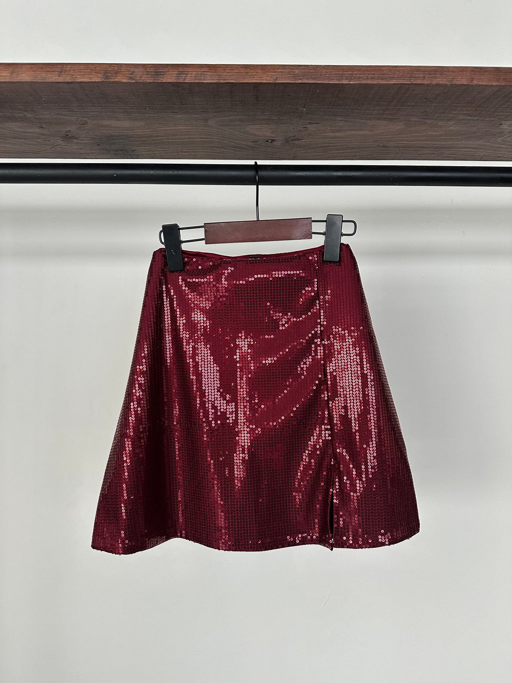 Shortfalda de lentejuelas