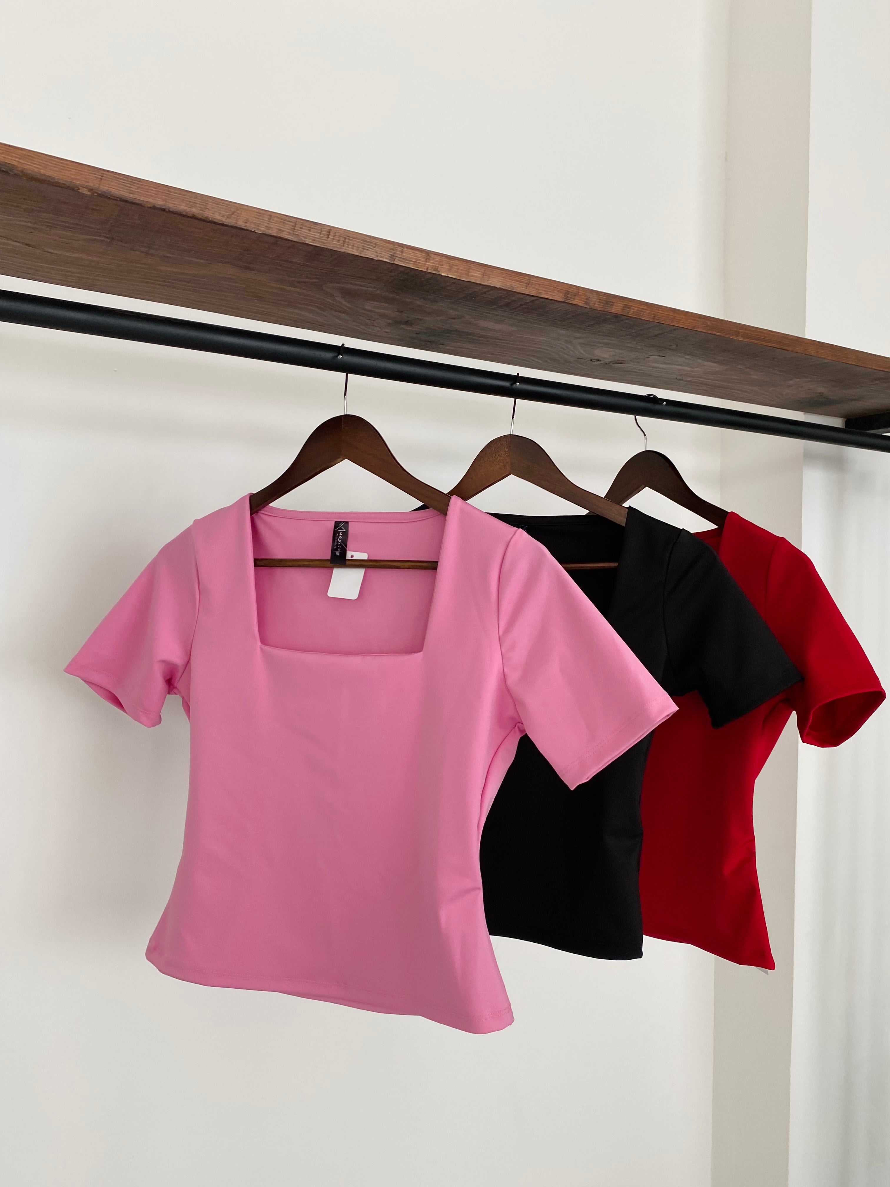 Blusas estilo cuadrado