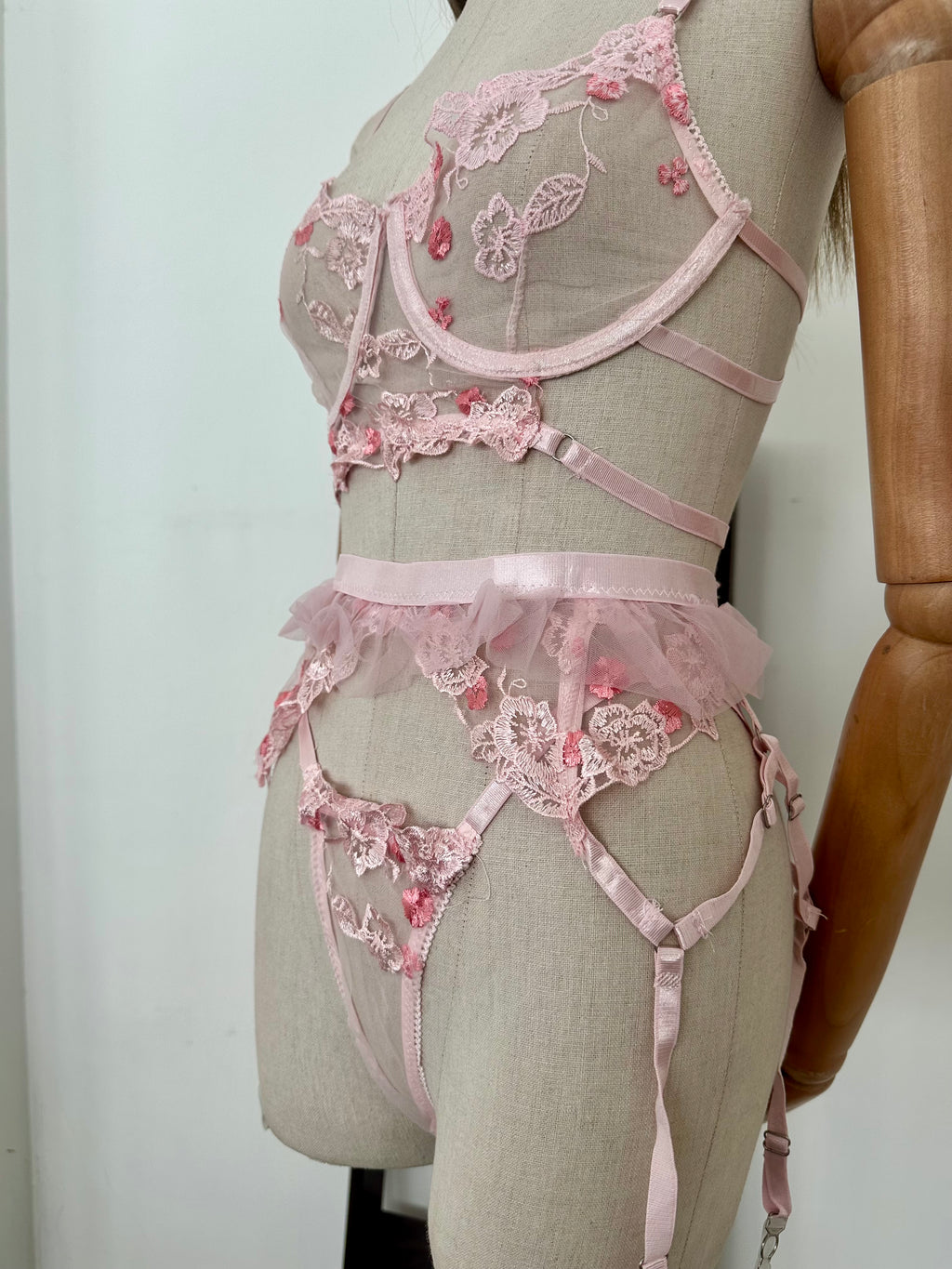 Set mesh c/bordado