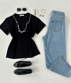 Blusa c/ collar