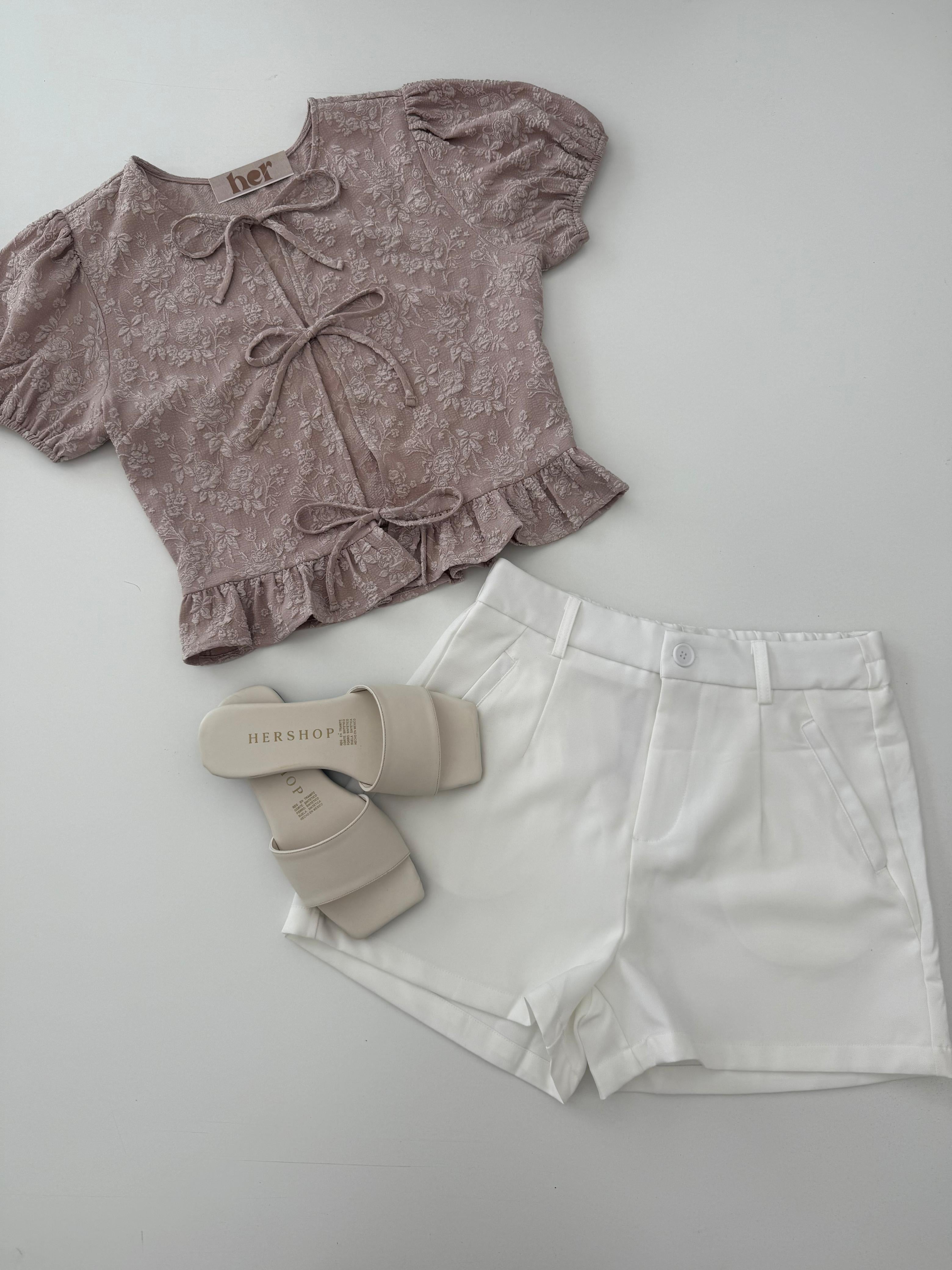Blusa moños
