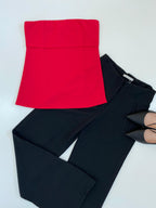 Blusas strapless