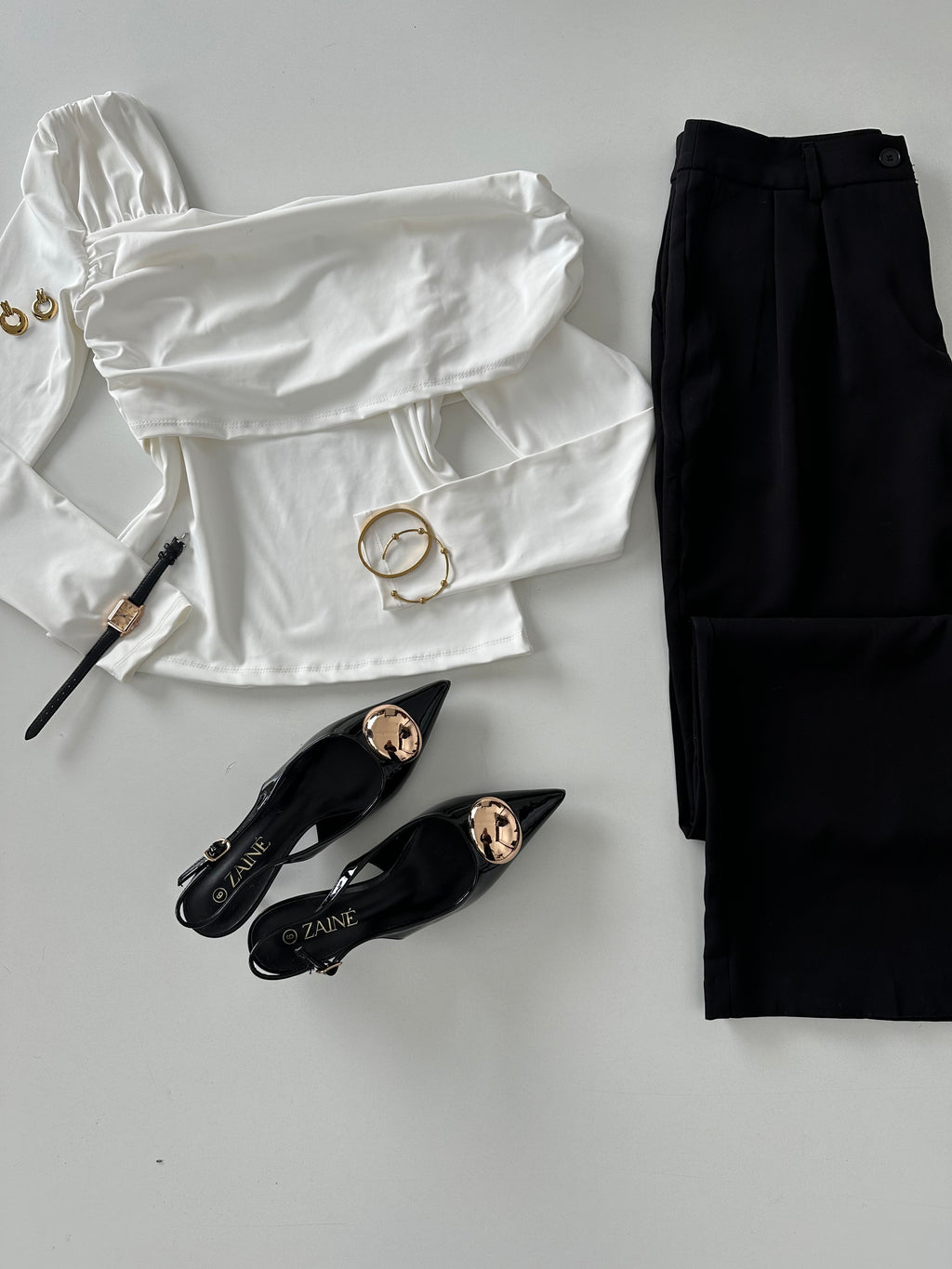 Blusa ligera de un hombro