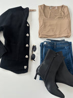 Cardigan ligero de punto