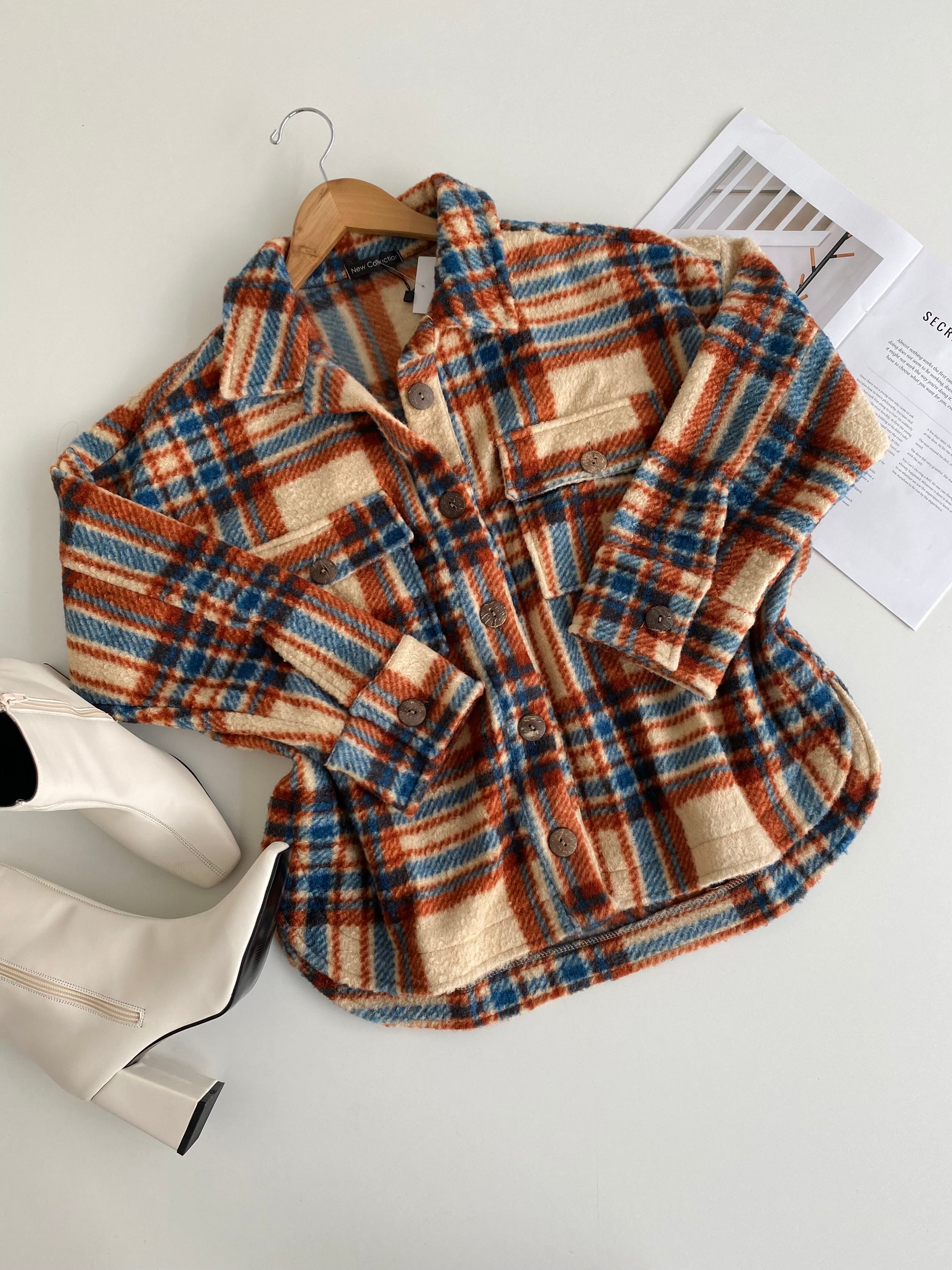 Sobrecamisa  de cuadros