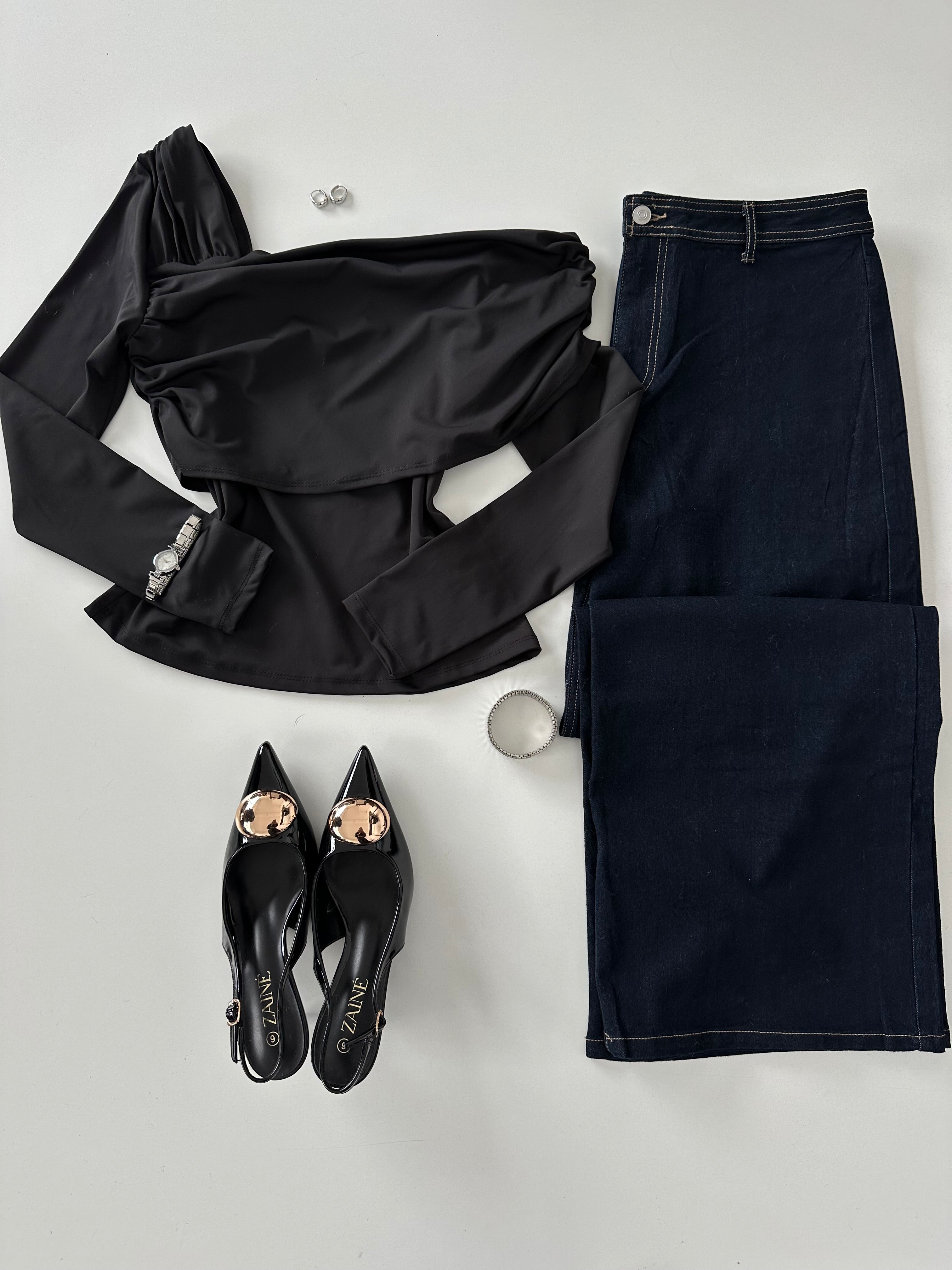 Blusa ligera de un hombro