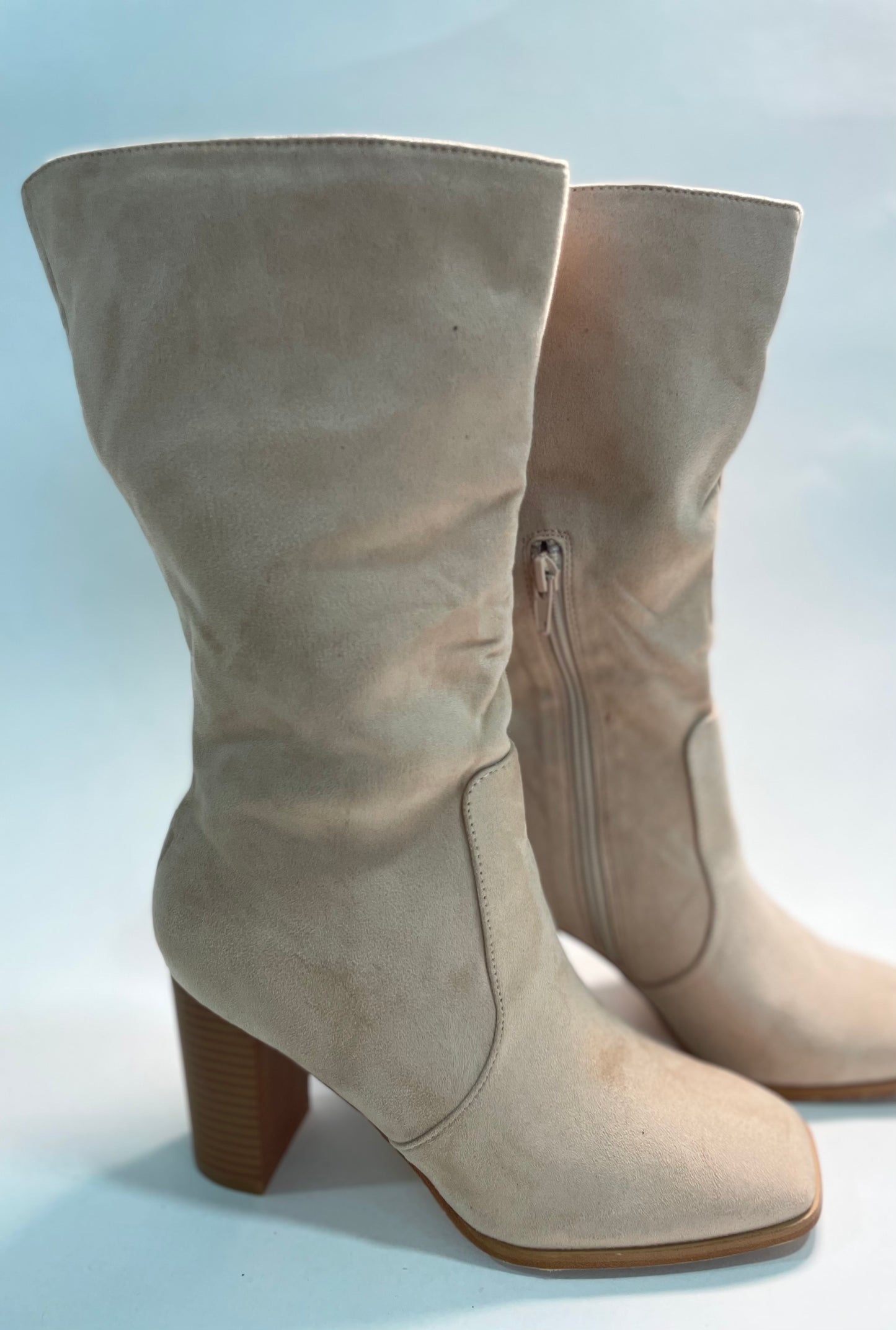 Botas beige