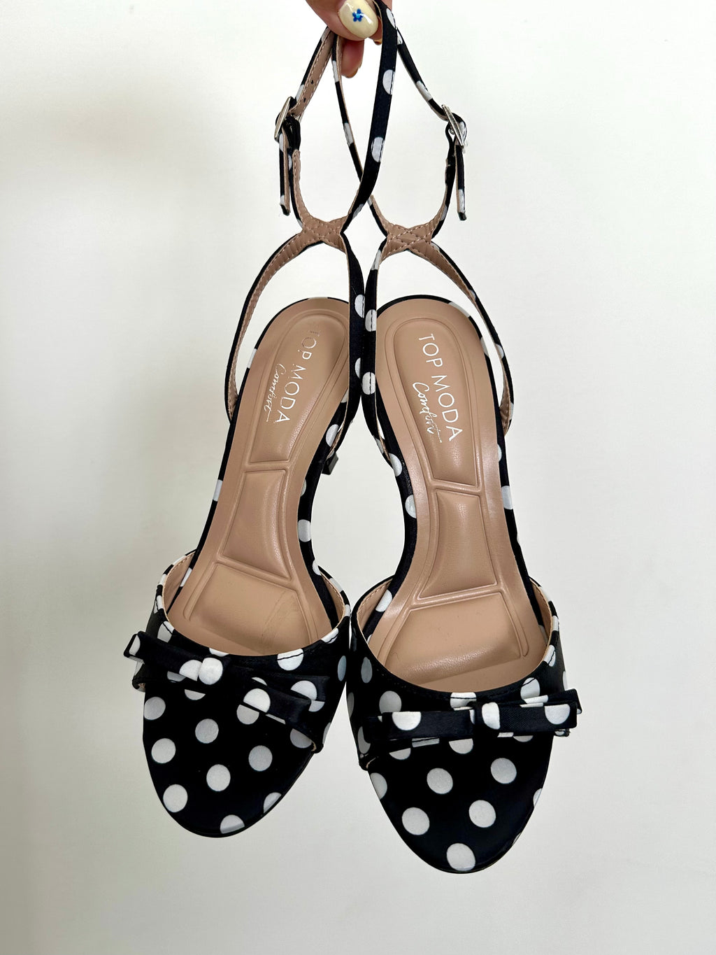 Zapatillas polka dots