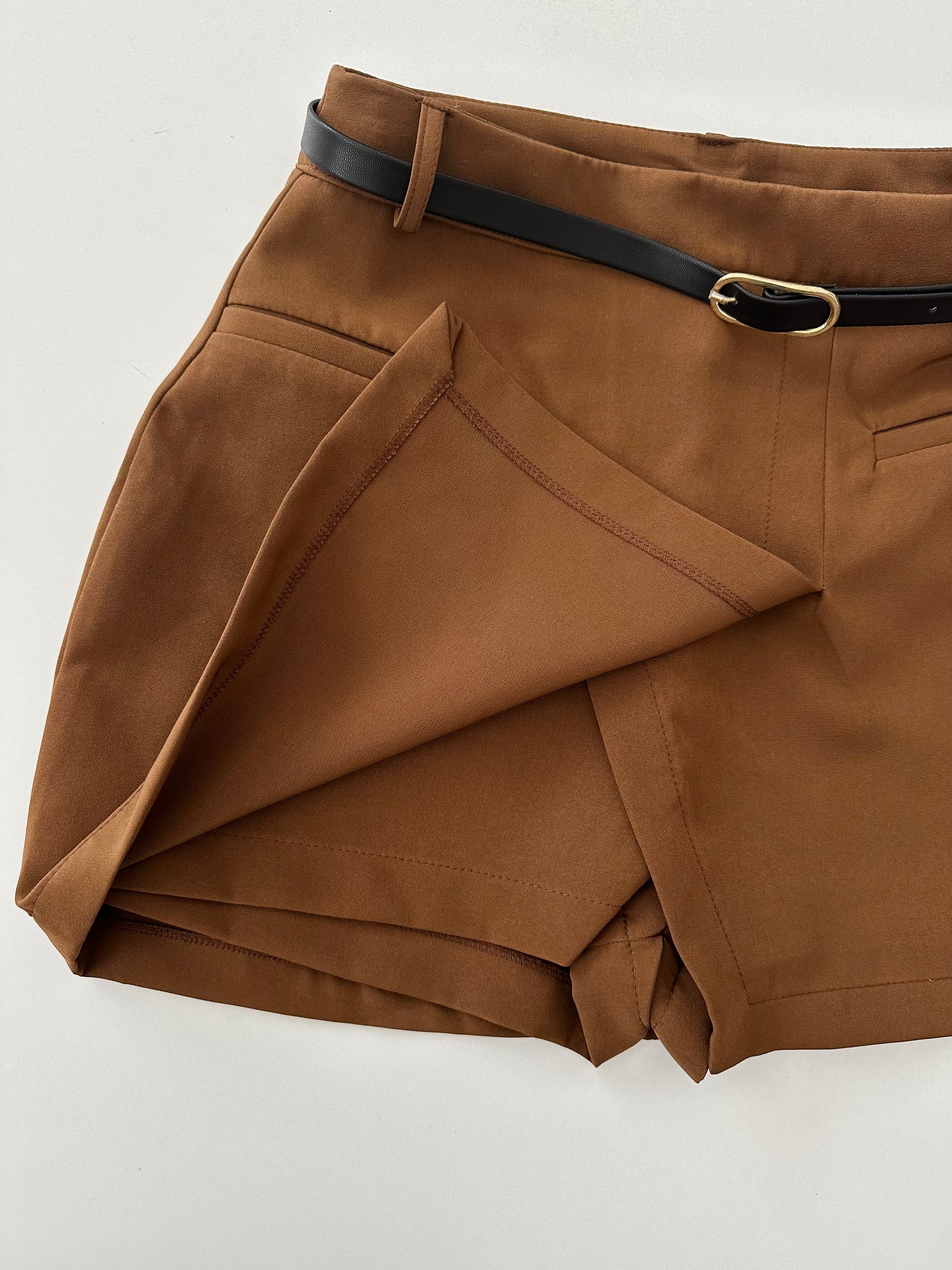 Falda/short c/cinto