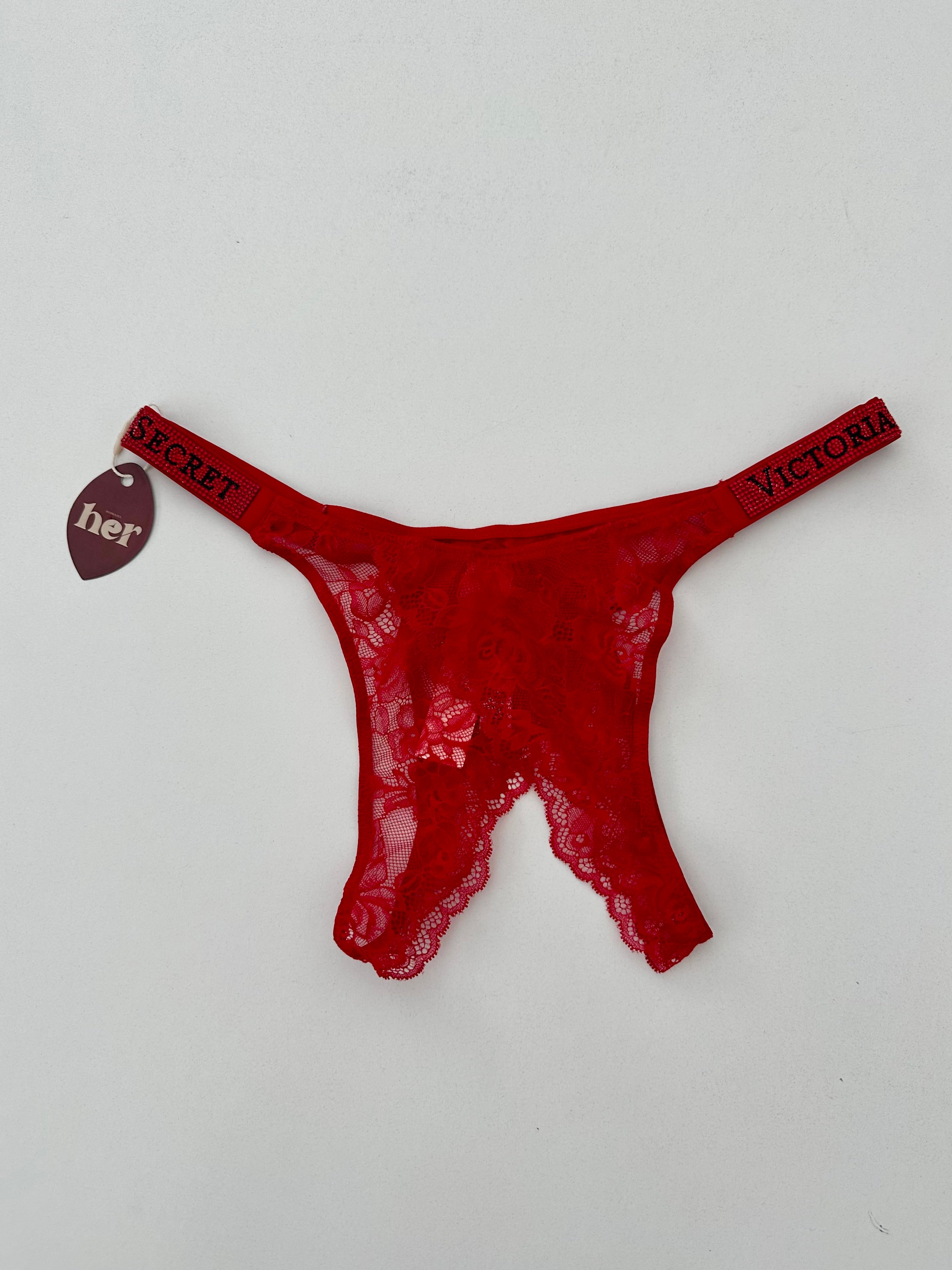Tanga abierta c/brillo