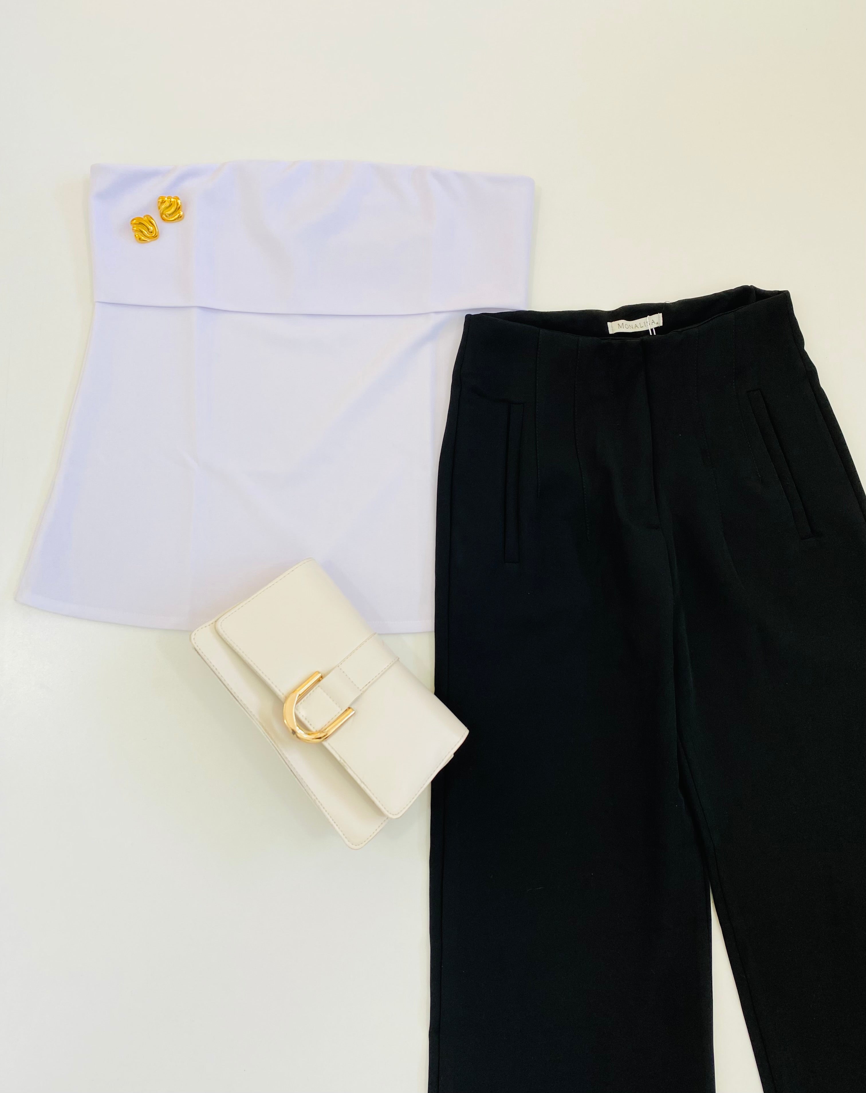 Blusas strapless