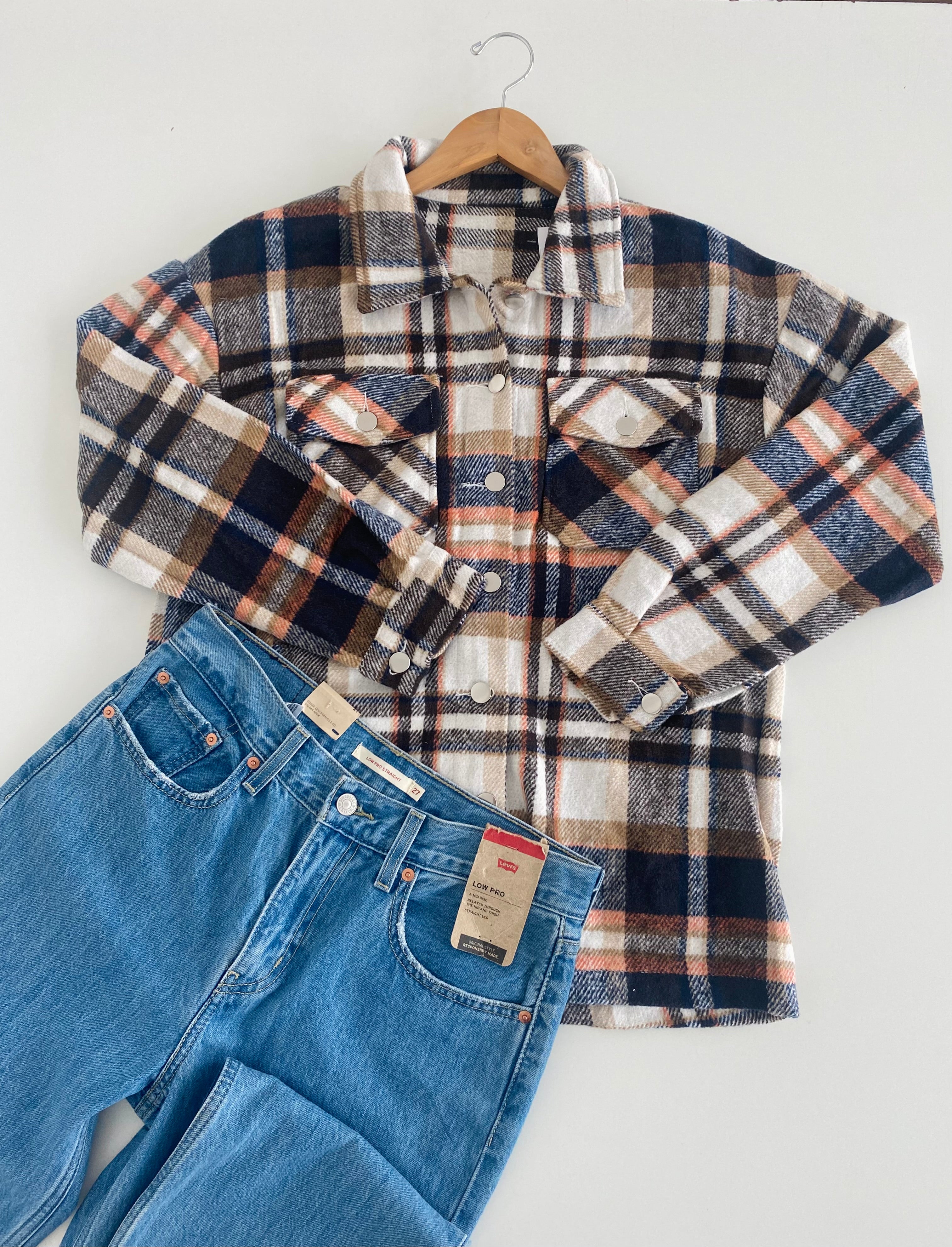 Sobrecamisa cuadros