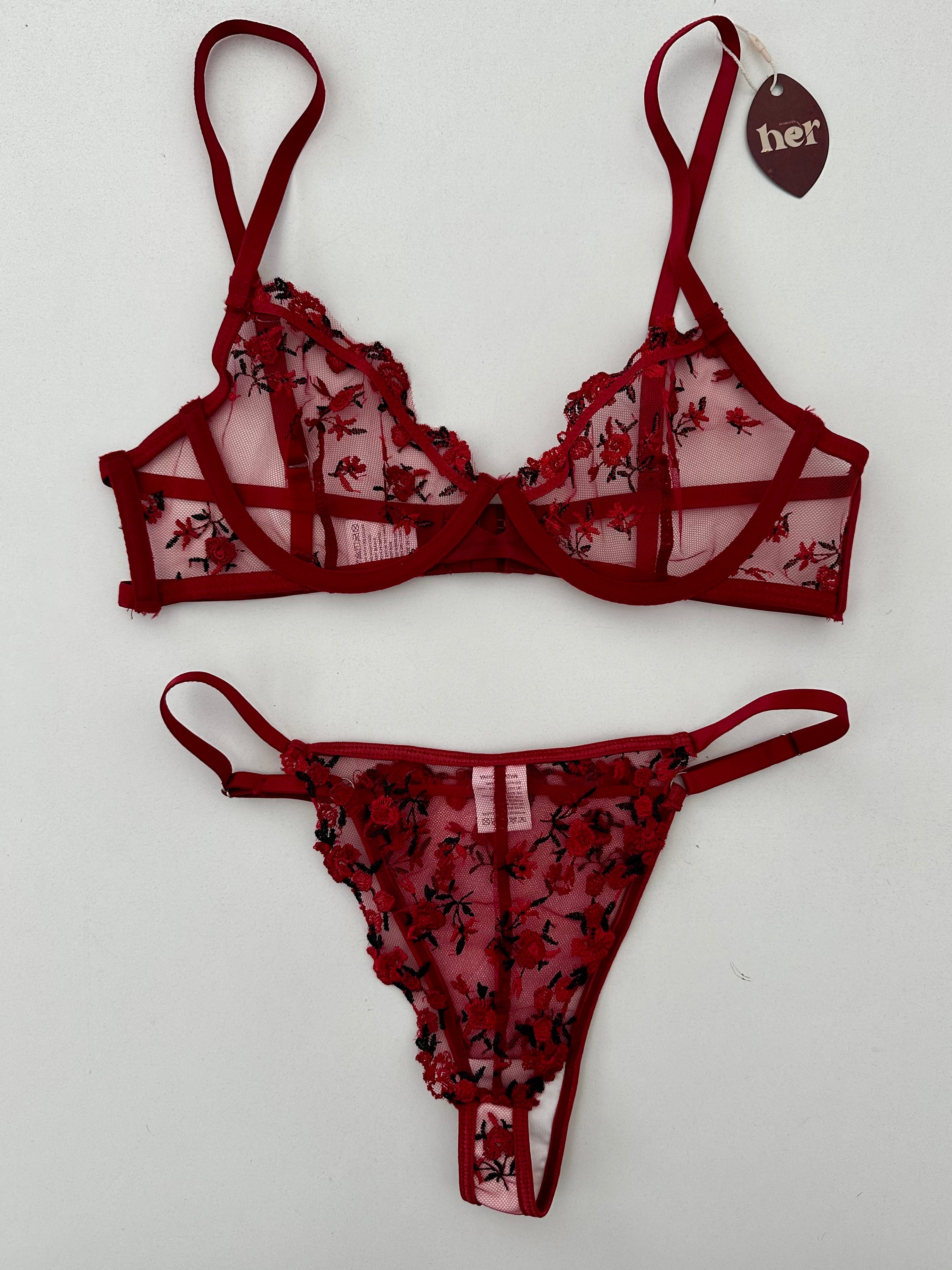 Set mesh c/bordado