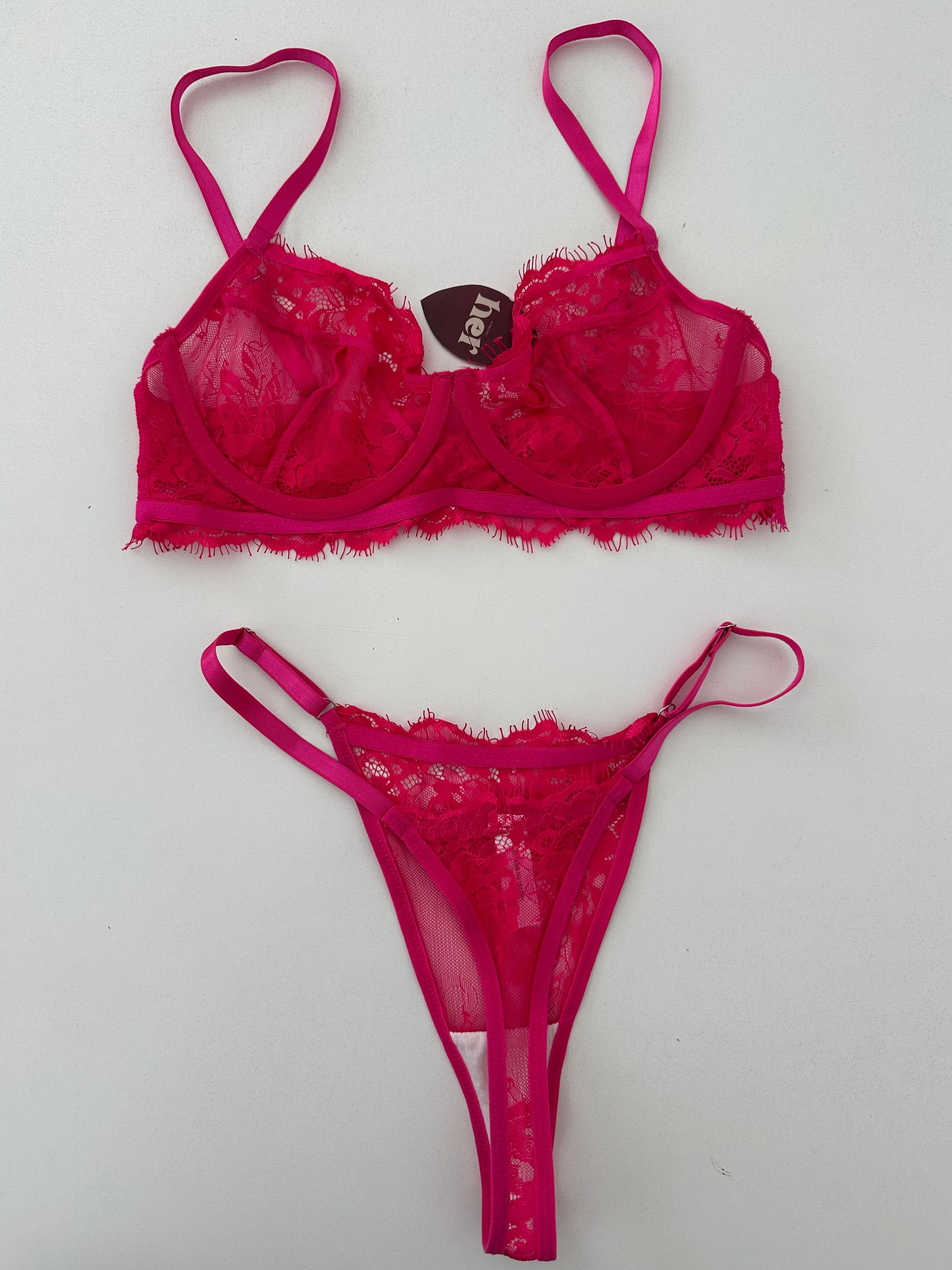 Set mesh c/encaje