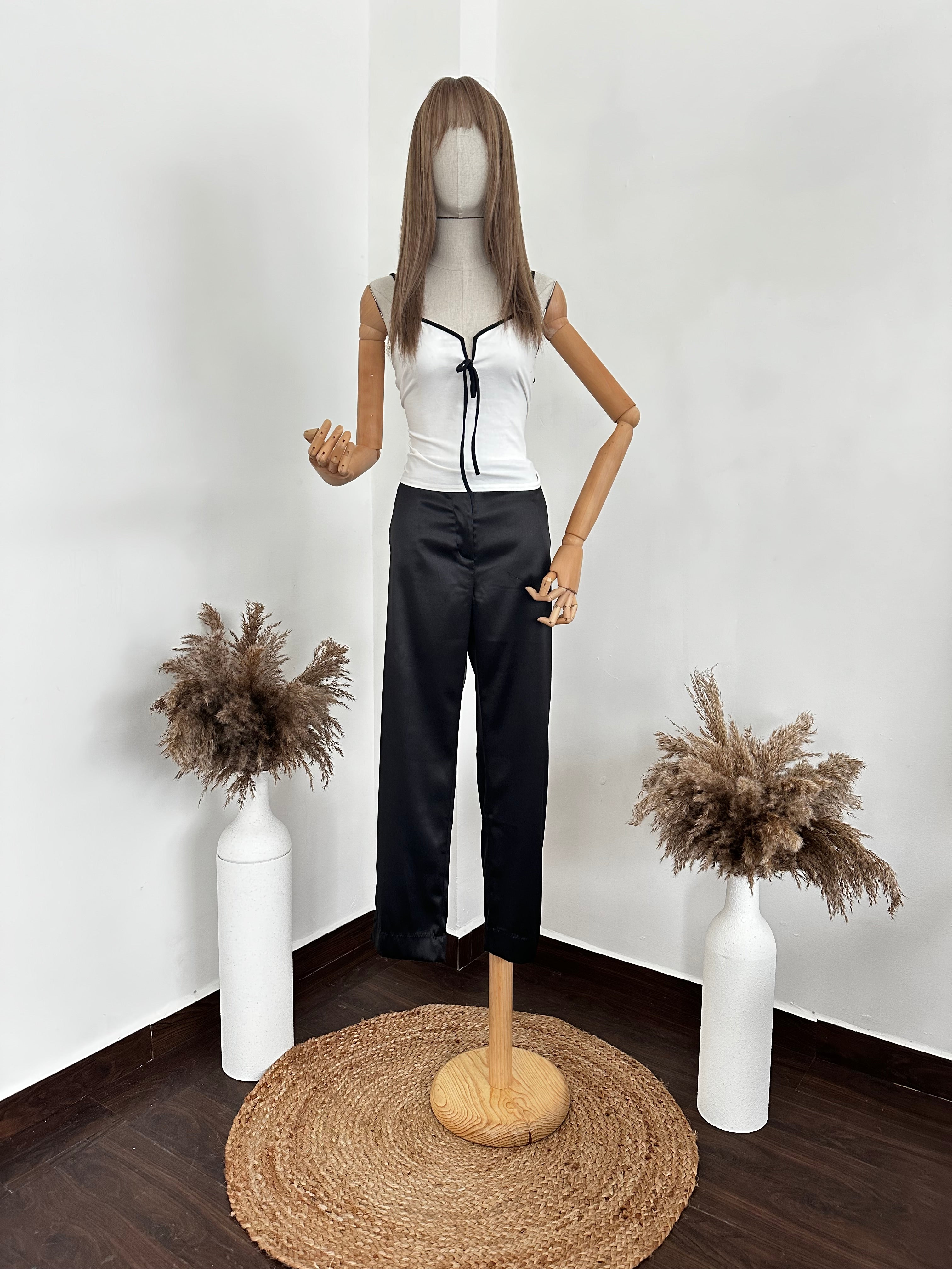 Pantalón satinado