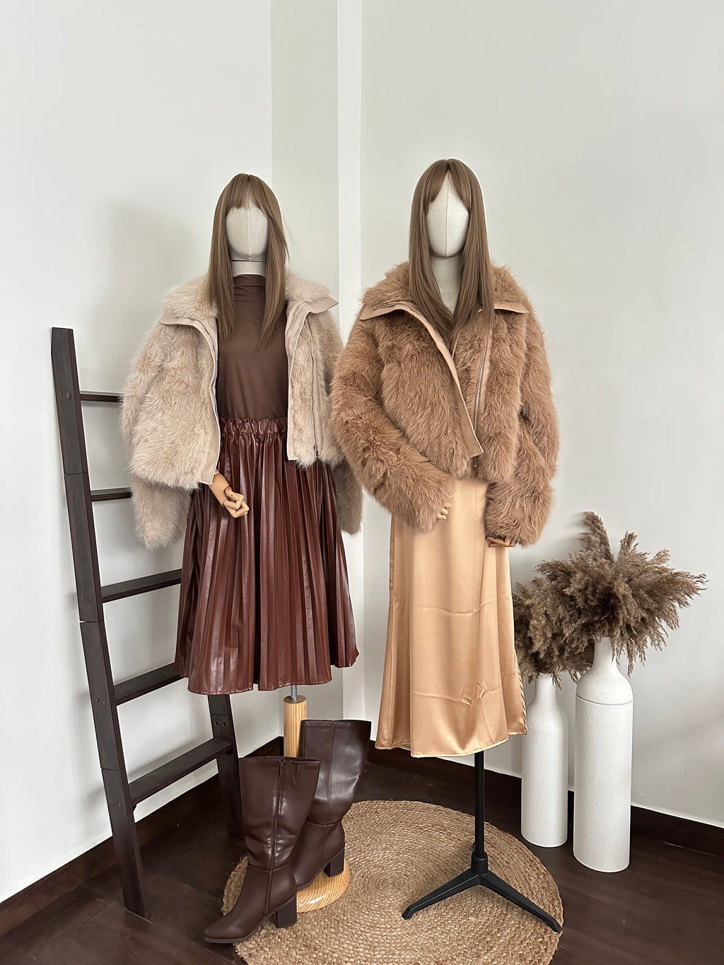 Abrigo corto c/cierre